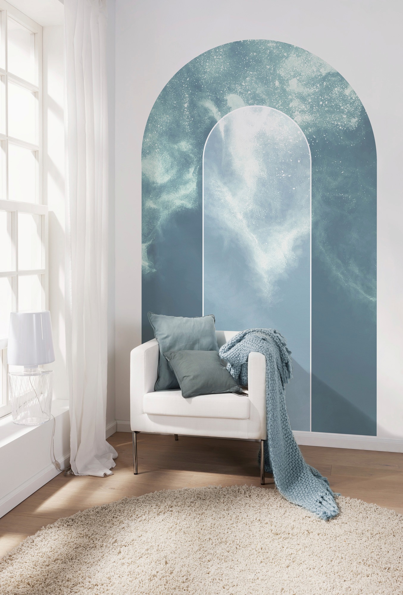 Komar Fototapete »Digitaldruck Vlies - Tide - Größe 127 x 200 cm«, bedruckt, Wohnzimmer, Schlafzimmer