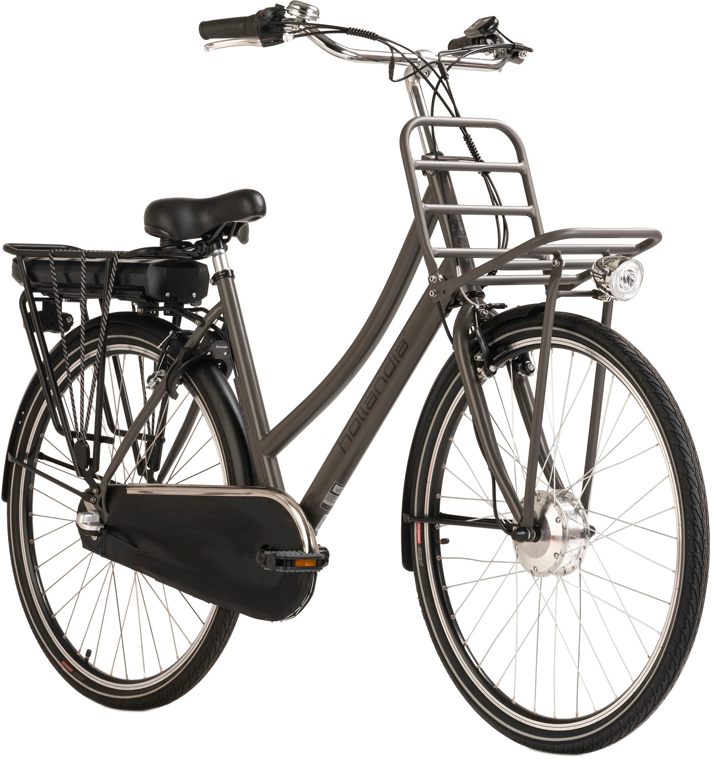 Hollandia E-Bike »Carry On«, 3 Gang, Shimano, Nexus, Frontmotor 250 W, Pedelec, Elektrofahrrad für Damen u. Herren