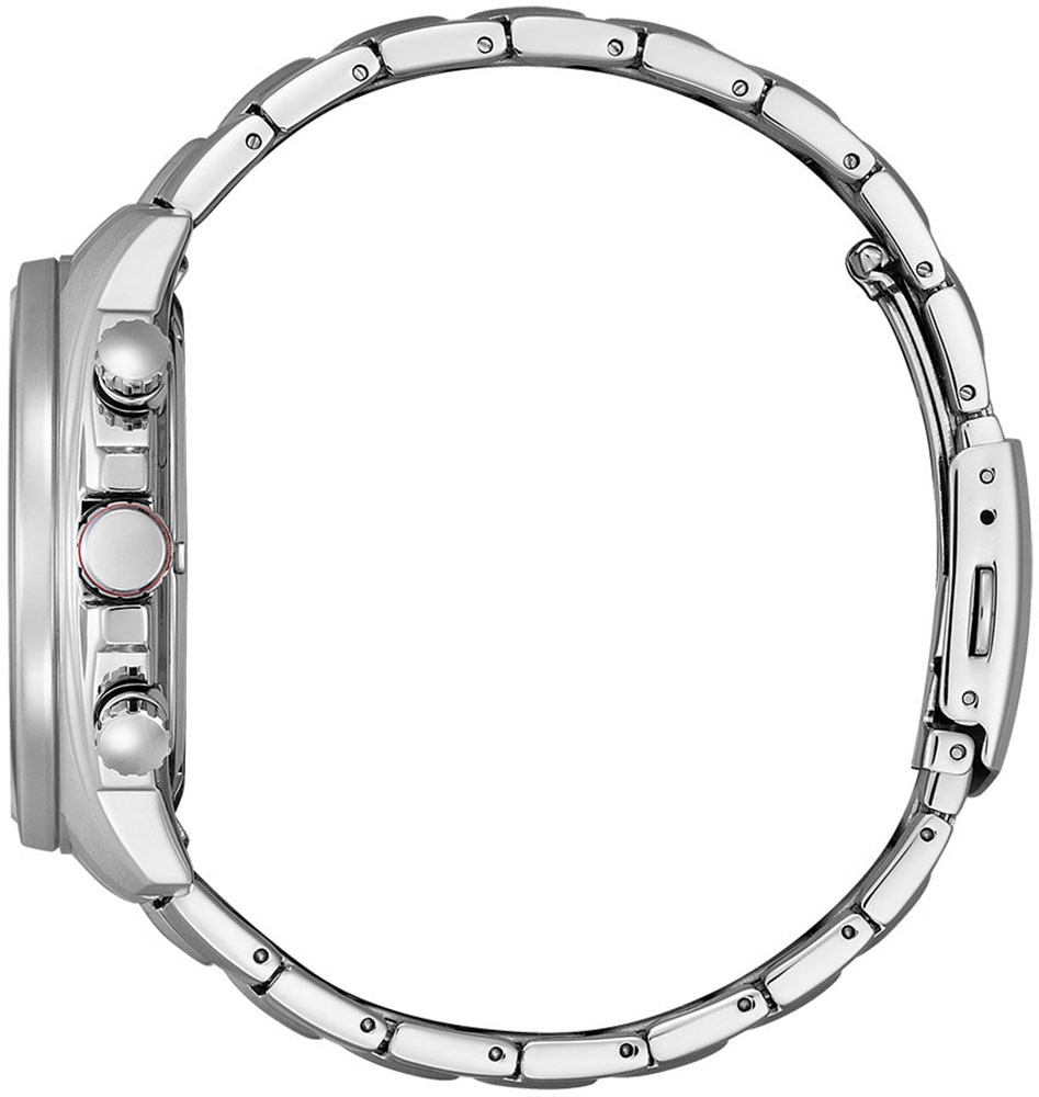 Citizen Chronograph, Armbanduhr, Herrenuhr, Solar, Stoppfunktion, Edelstahlarmband