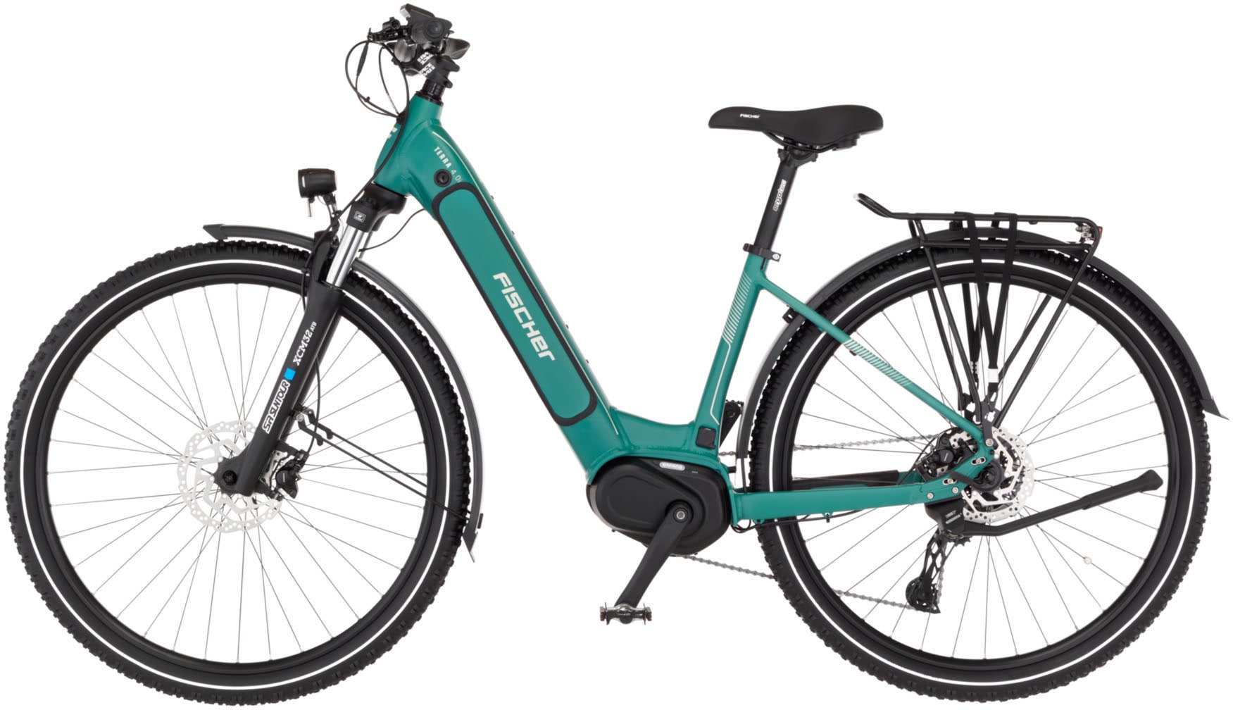 FISCHER Fahrrad E-Bike, 10 Gang, Shimano, CUES, (mit Akku-Ladegerät-mit Werkzeug)