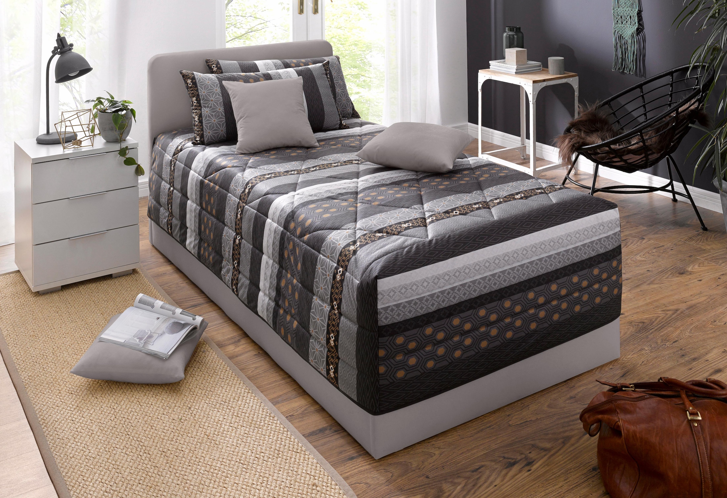 kaufen bei Westfalia Schlafkomfort Ausführung mit Matratze inkl. online Polsterbett, Bettkasten