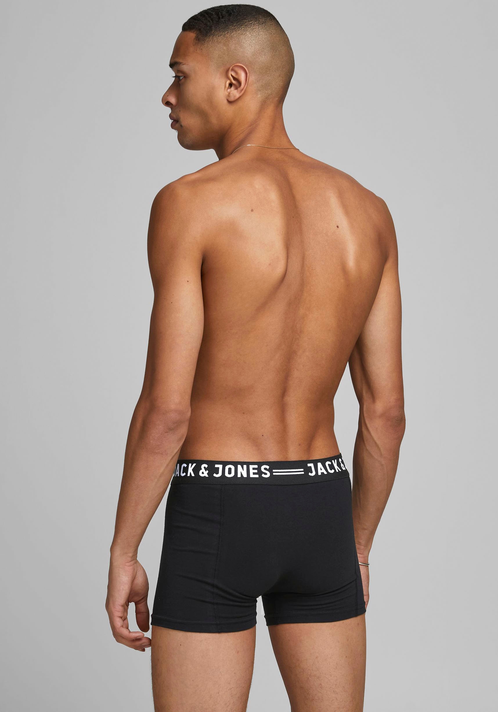Jack & Jones Boxer »Sense Trunks«, (Packung, 3 St.)