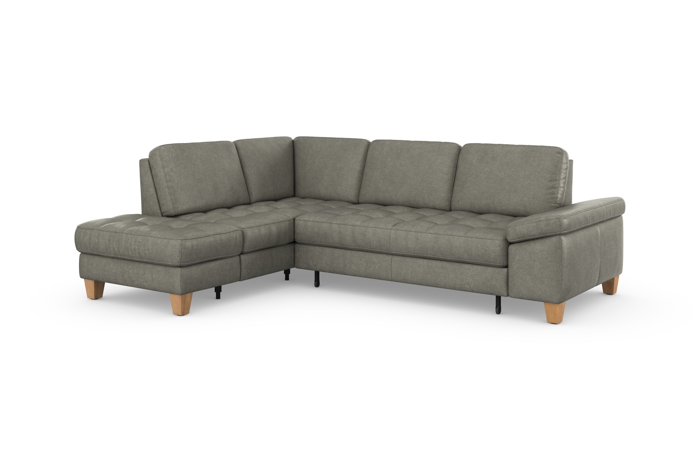 sit&more Ecksofa »Westham L-Form«, mit Ottomane, mit oder ohne Bettfunktion, Bettkasten, Verstellung