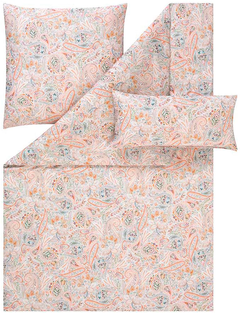 Estella Bettwäsche »Nikola« 3 tlg. Feinster Mako-Satin aus 100% Baumwolle