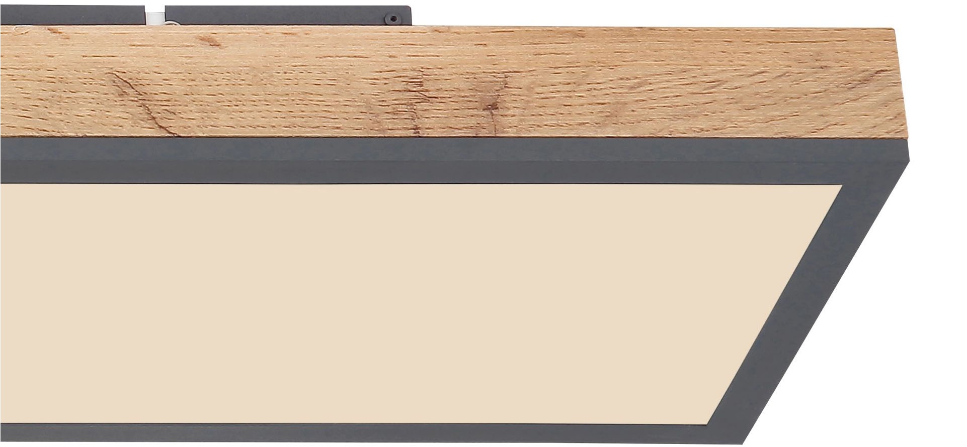 GLOBO LIGHTING LED Deckenleuchte »DORO« LED-Modul 1 Stk. warmweiß - kaltweiß Rechteckige Deckenlampe, 3000 Kelvin, Wohnzimmer