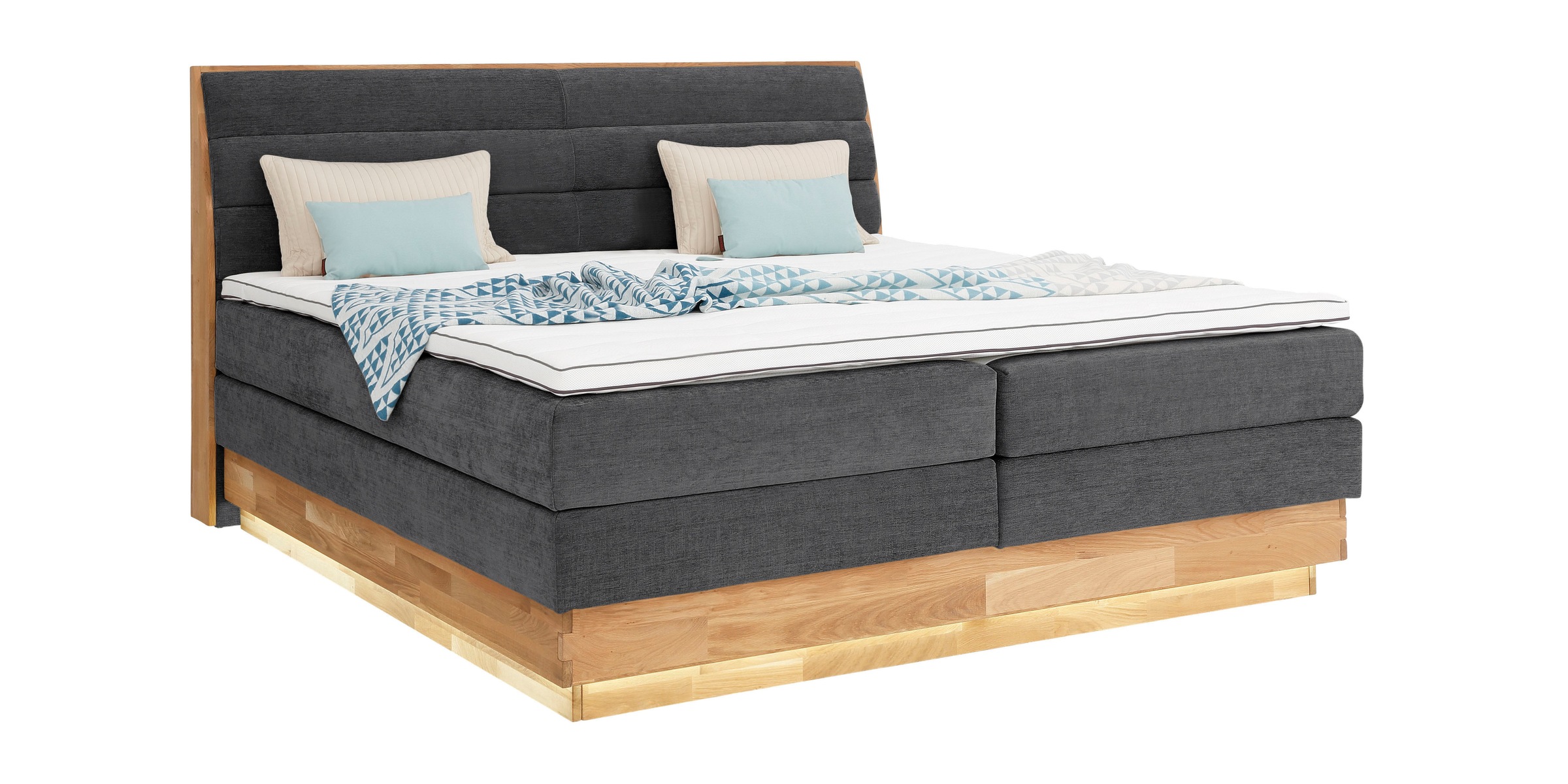 OTTO home Boxspringbett »JENNA in verschiedenen Farben und Breiten erhältli günstig online kaufen