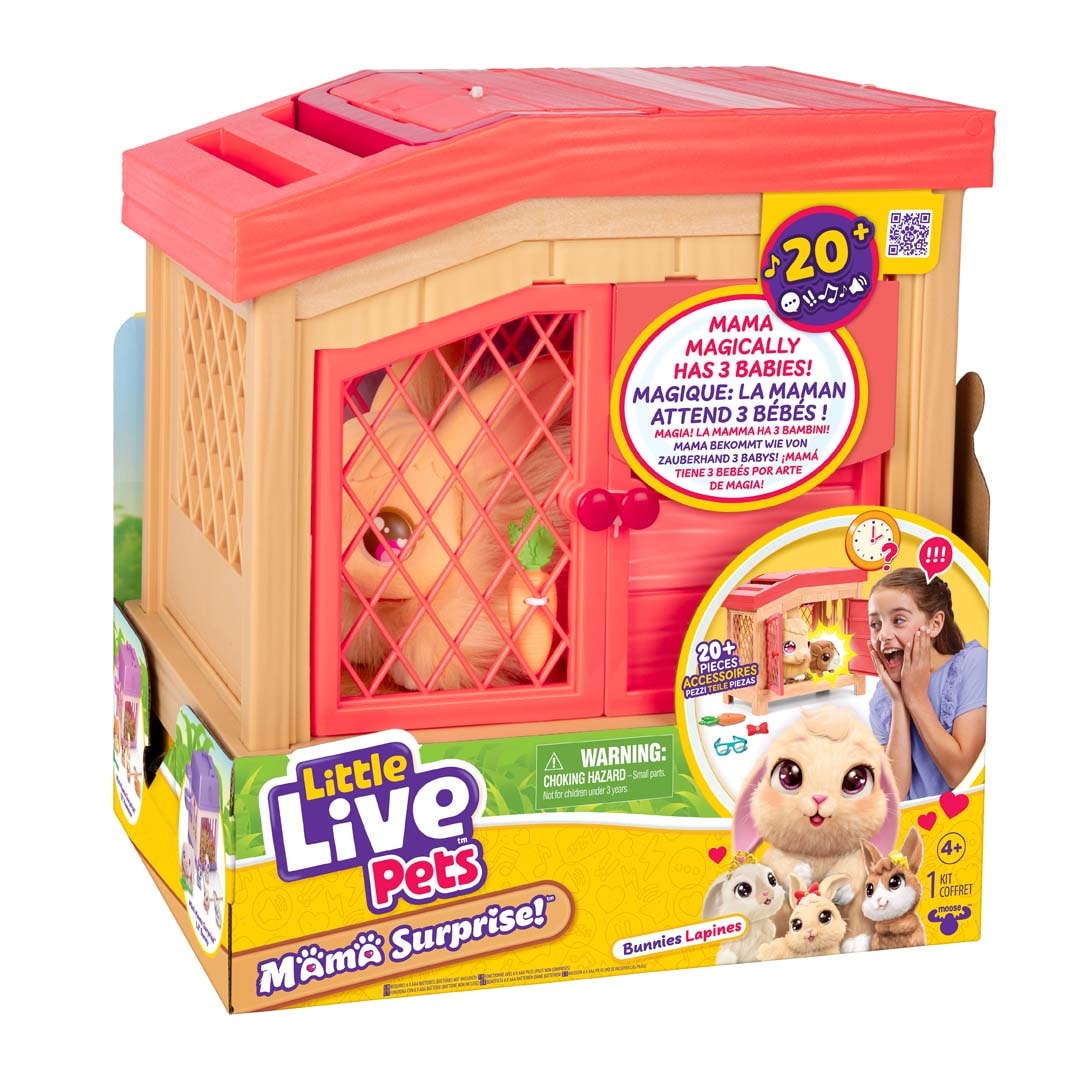 Moose Spielwelt »Little Live Pets: Mama Surprise - Hasen S4«