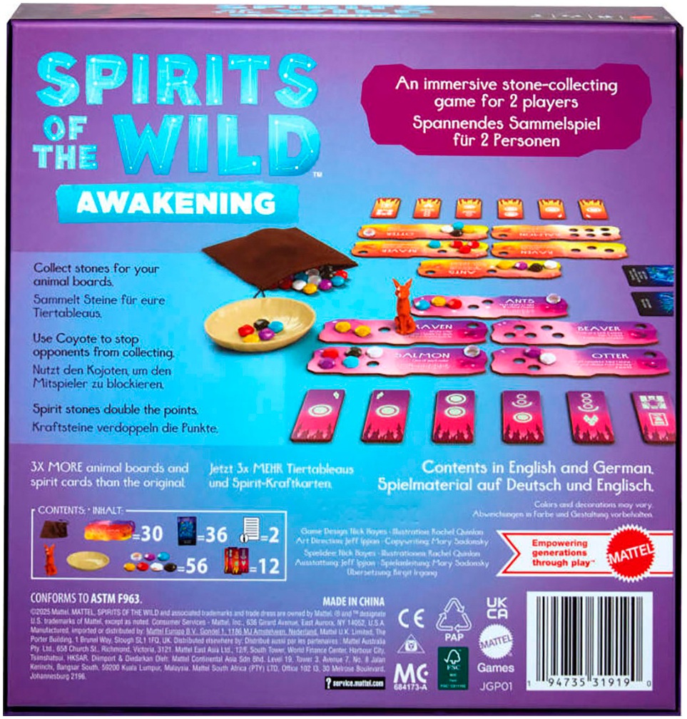 Mattel games Spiel »Spirits of the Wild - The Awakening (D)«
