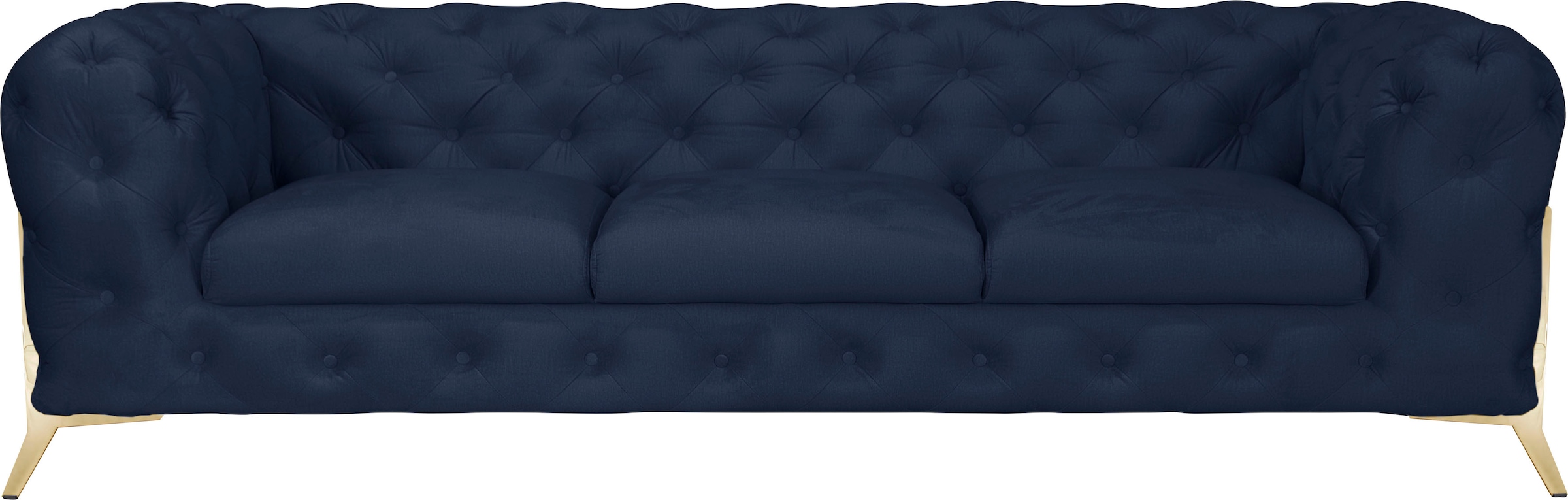 Leonique Chesterfield-Sofa "Amaury", aufwändige Knopfheftung, moderne Chest günstig online kaufen