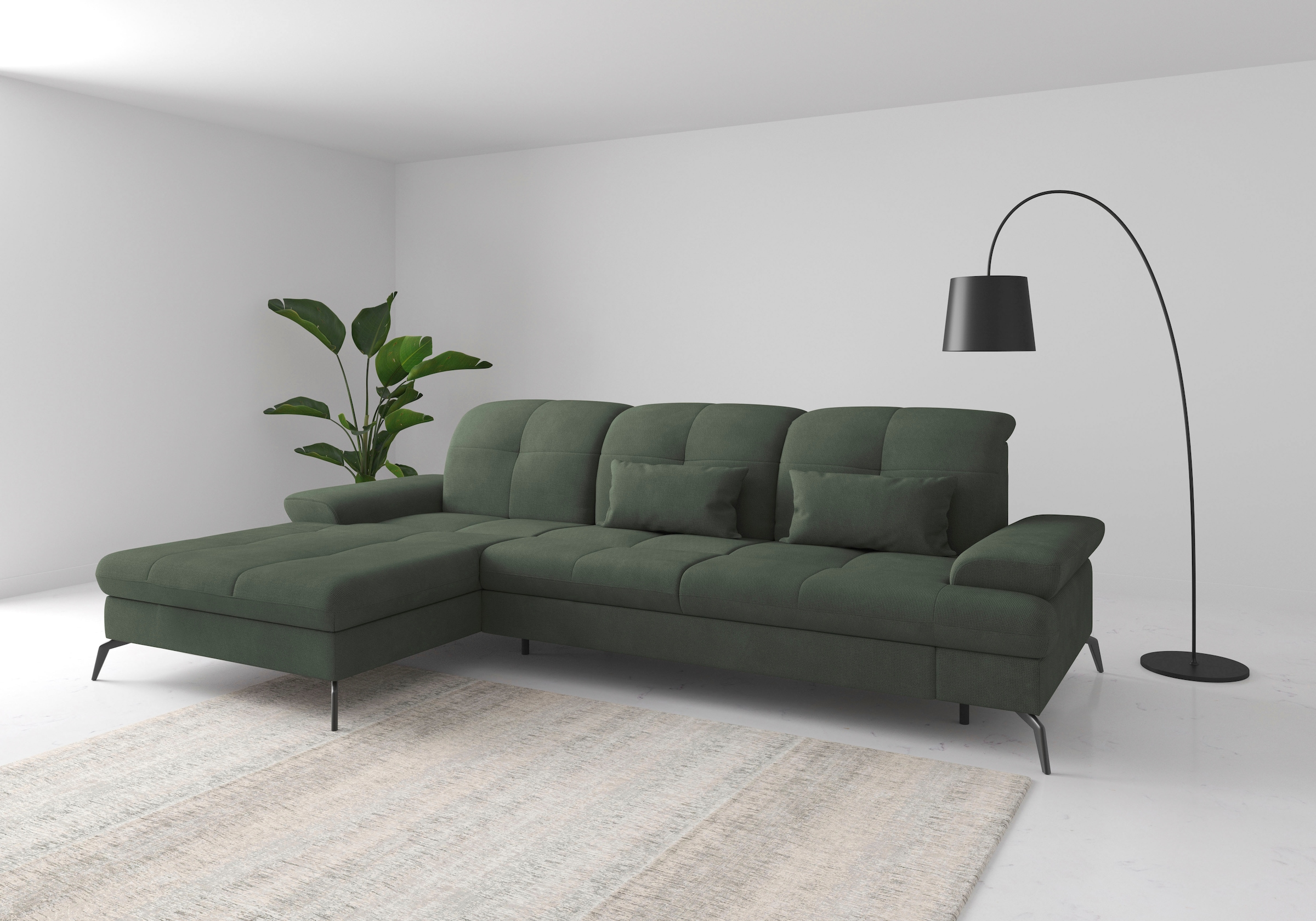 sit&more Ecksofa »Amica«, inkl Sitztiefenverstellung und Armteilverstellung günstig online kaufen