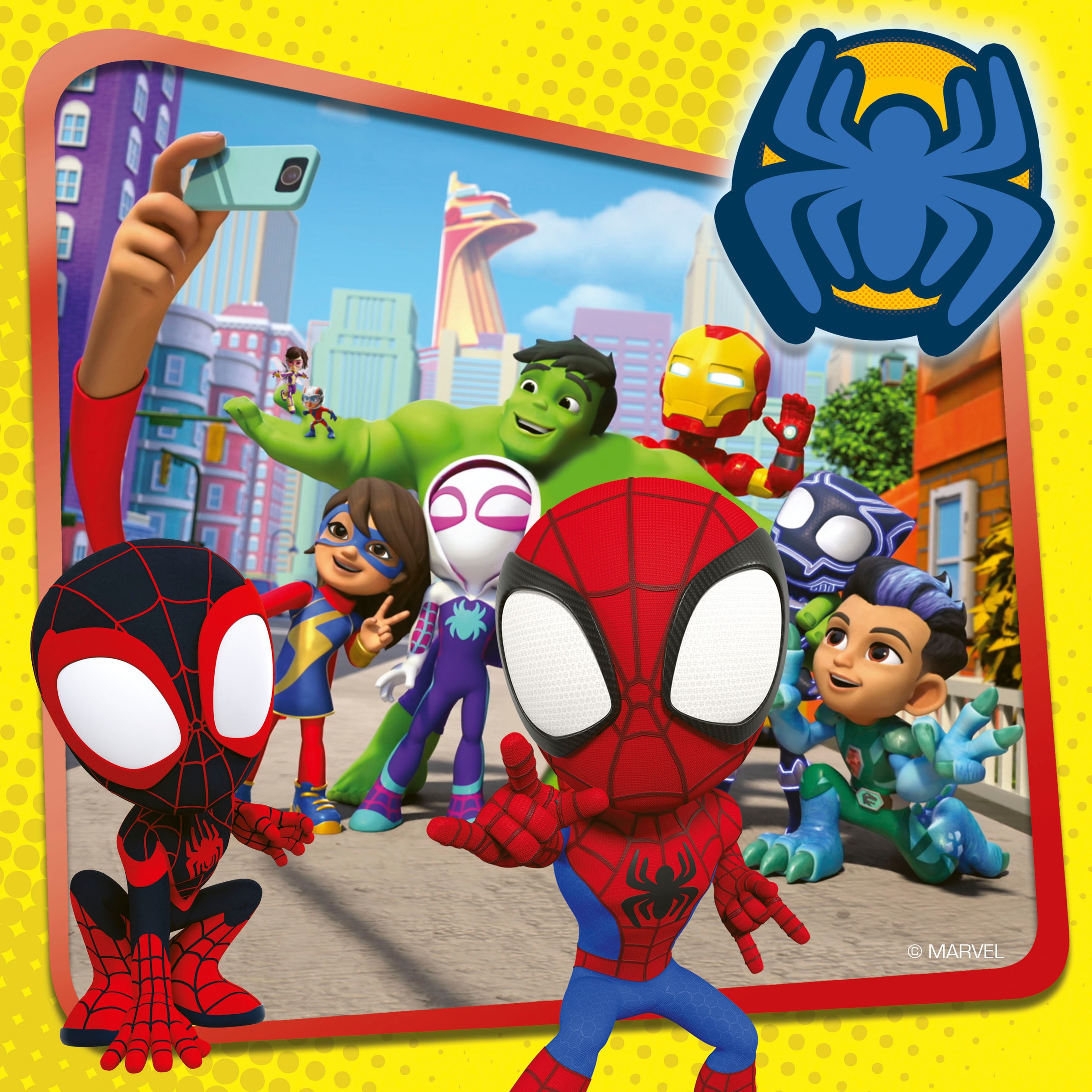 Ravensburger Puzzle »Spideys Abenteuer«, Made in Europe