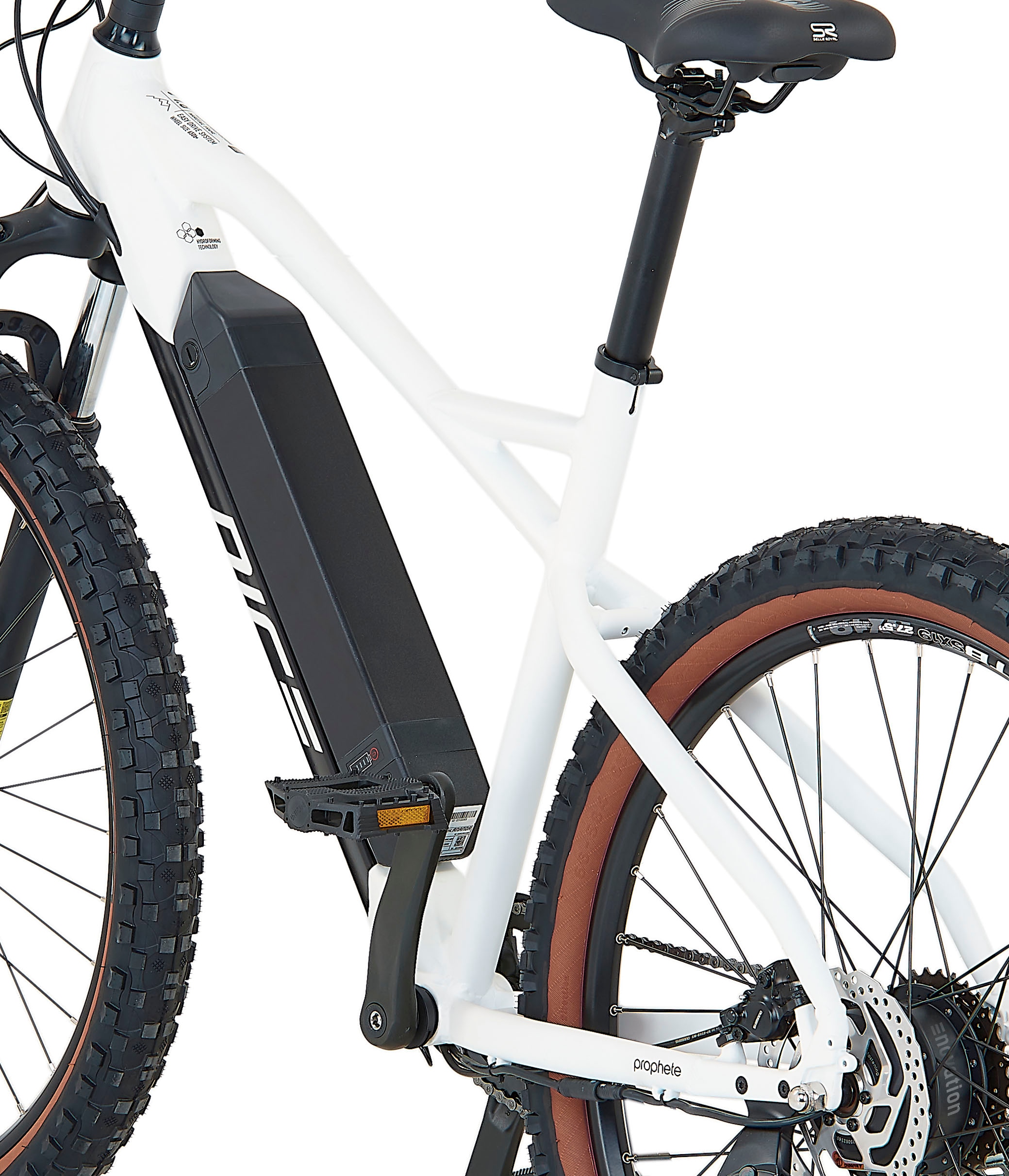 Prophete E-Bike »DICE 1.8«, 8 Gang, Shimano, Altus, Heckmotor 250 W, Pedelec, Elektrofahrrad für Damen u. Herren, MTB, Mountainbike