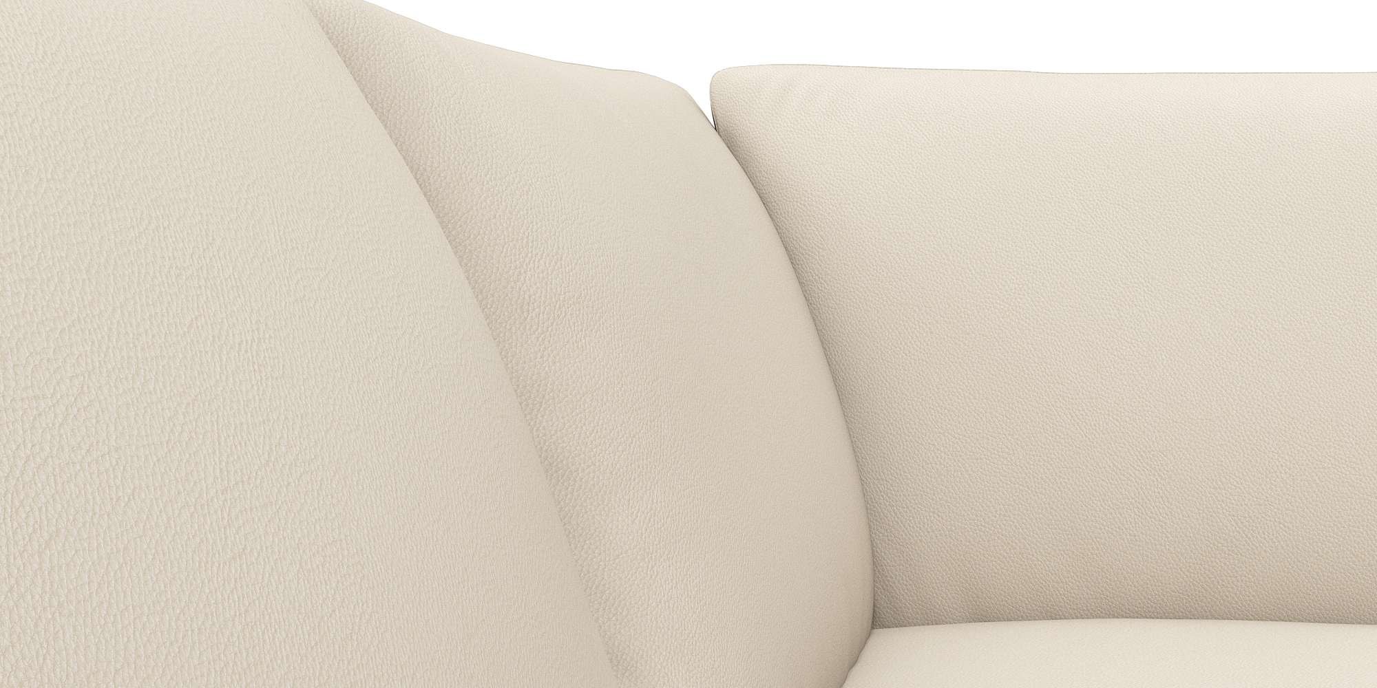 FLEXLUX Ecksofa »Fiore, Sitzaufbau mit hochwertigem Kaltschaum für mehr Sitzkomfort«, breite Armlehnen, L-Form, Füße Alu/Eiche
