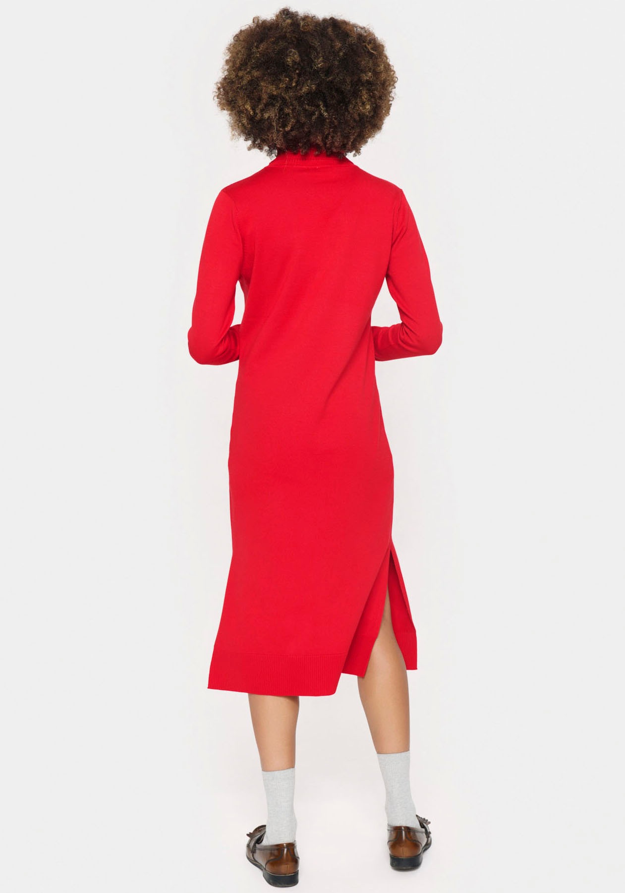 Saint Tropez Strickkleid »MilaSZ Roll Neck Long Dress«