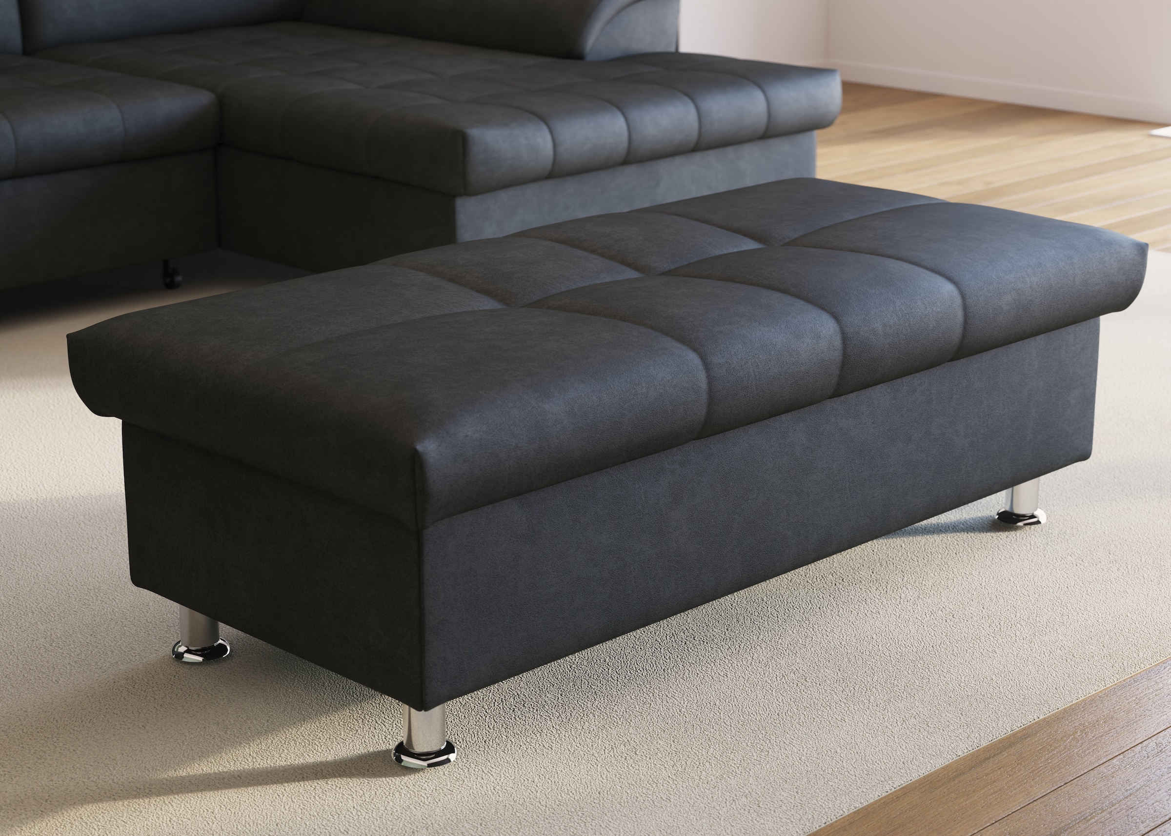 DOMO collection Hocker »Franzi«, inklusive Stauraum günstig online kaufen