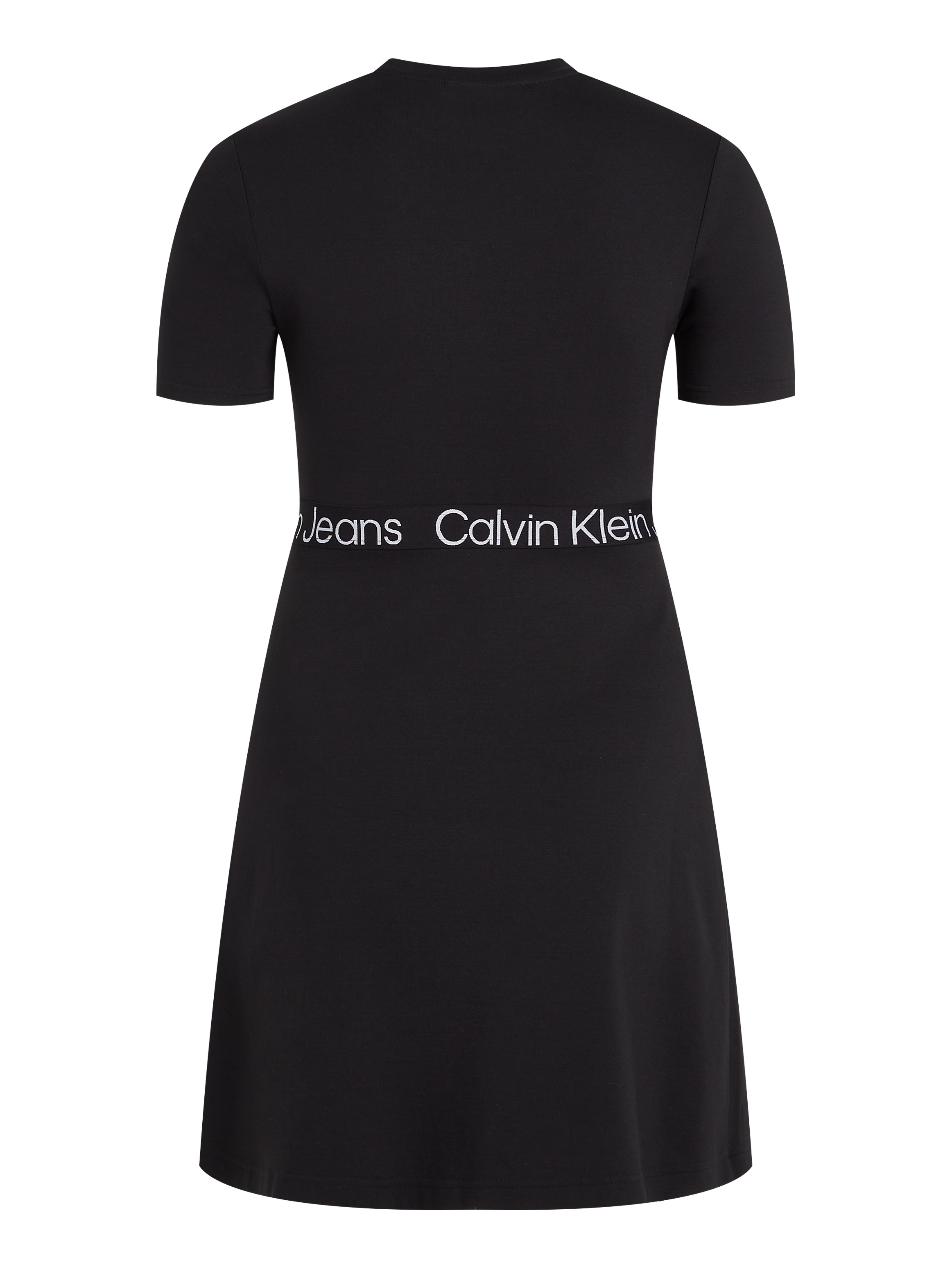 Calvin Klein Jeans Plus Skaterkleid »PLUS TAPE MILANO SS DRESS«, in Großen Größen und mit Logoschriftzug