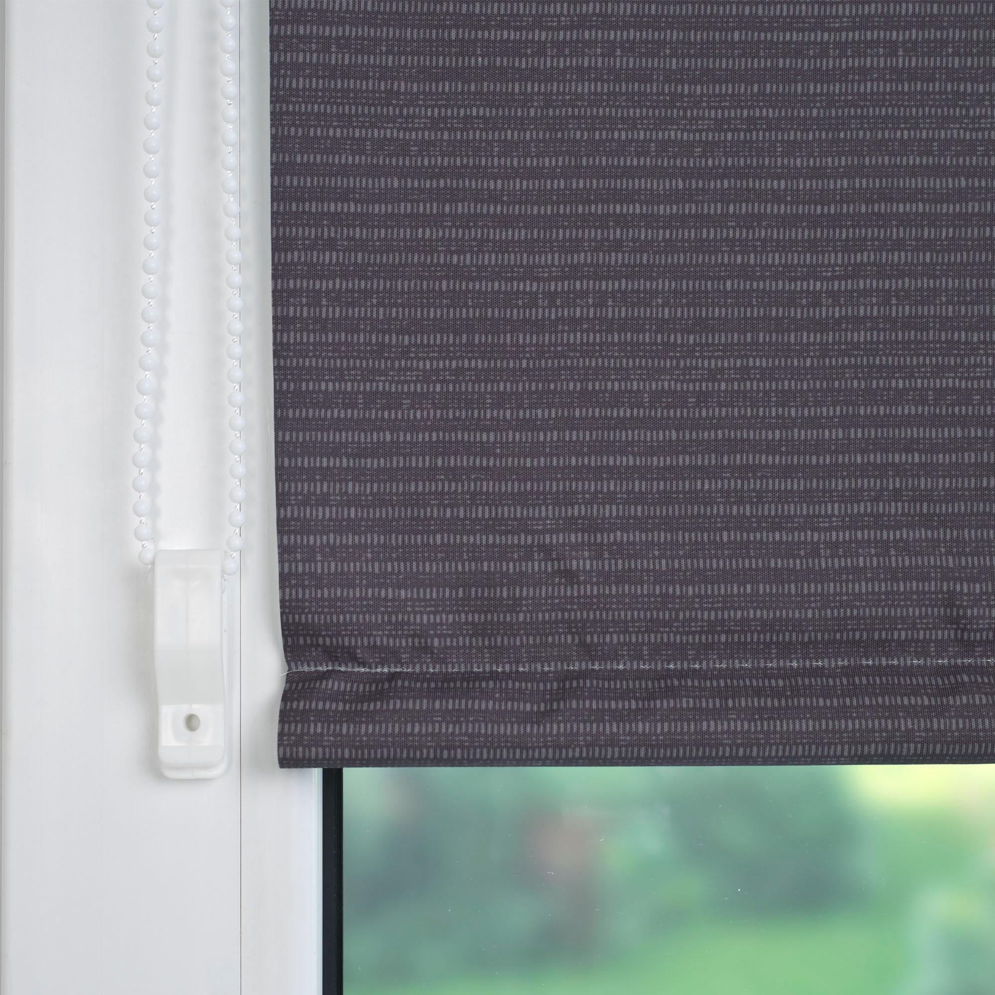 Liedeco Seitenzugrollo »Klemmfix-Thermo-Rollo Bambus Optik« verdunkelnd energiesparend ohne Bohren