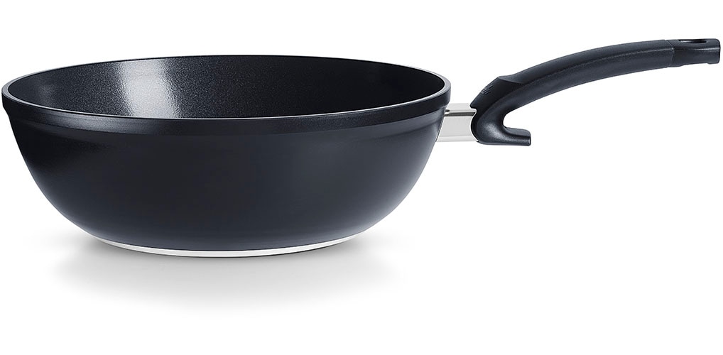 Fissler Wok »Ceratal® Orbit Black«, Aluminium, (1 tlg.), gesünderes Kochen günstig online kaufen