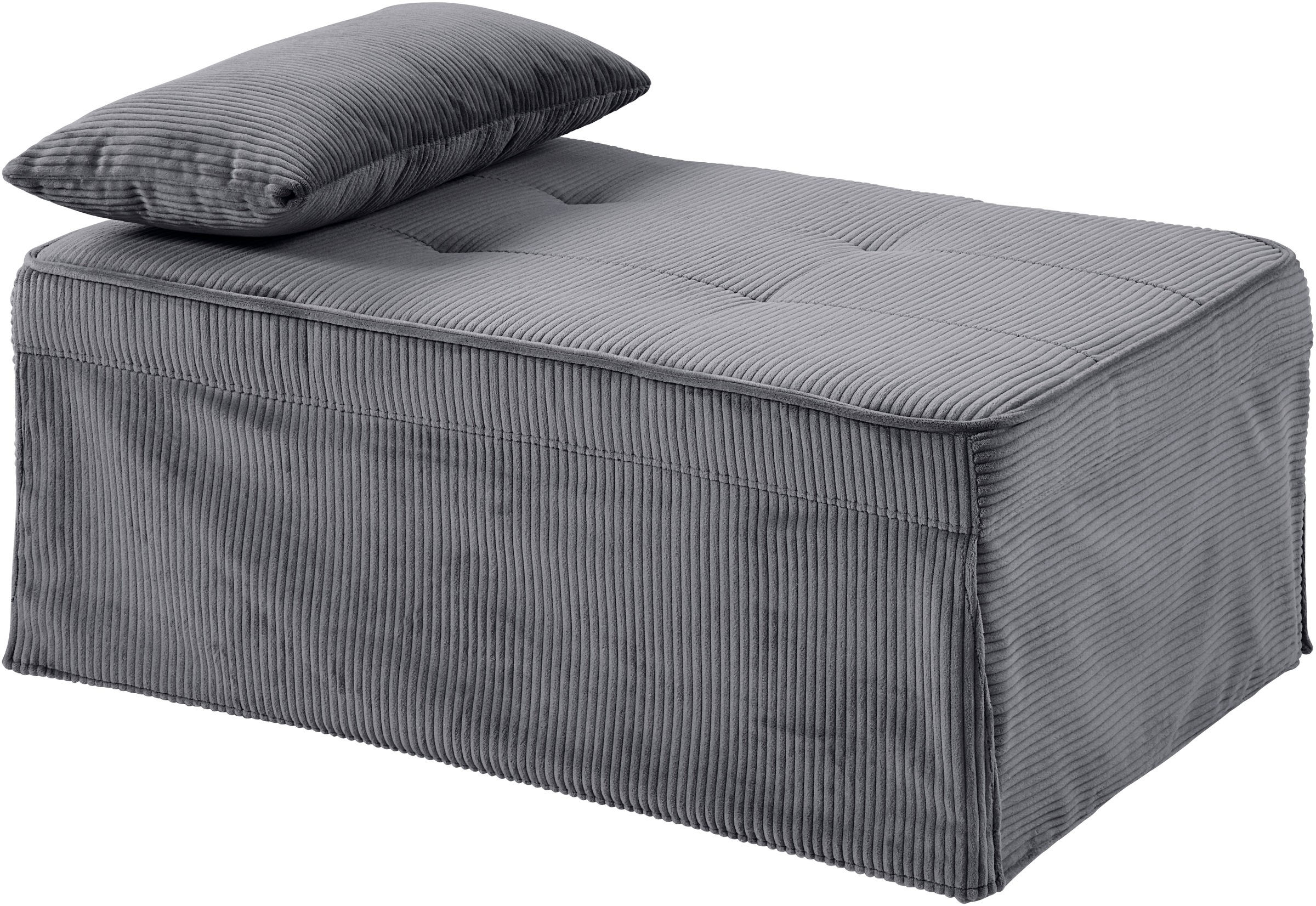 ATLANTIC home collection Schlafsofa »Finn«, wandelbar zum Loungesessel, Relaxliege und Gästebett, inkl. Kissen