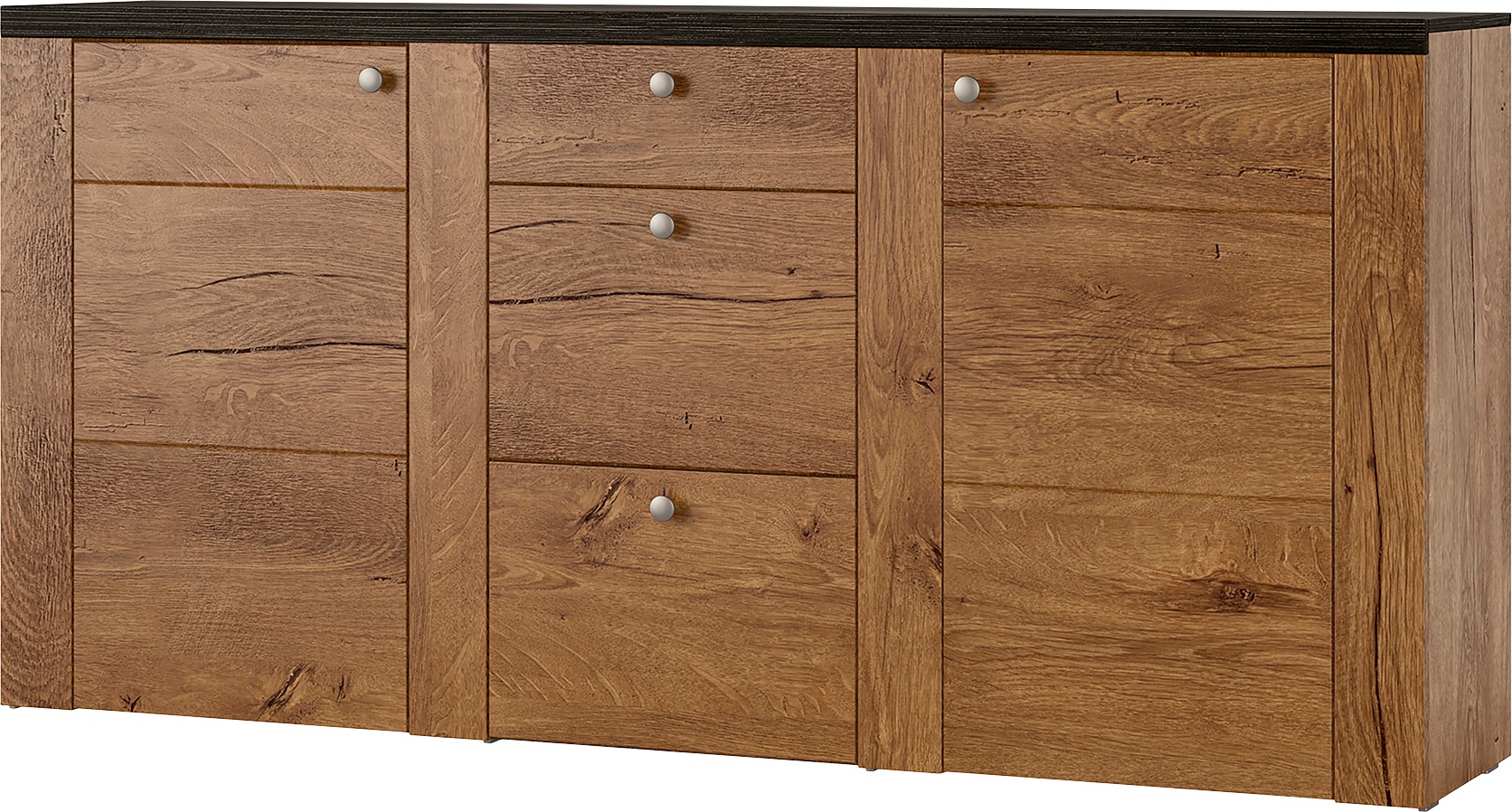 Home affaire Sideboard »Larona, zeitlose Kommode mit 2 Türen, 3 Schubkästen günstig online kaufen