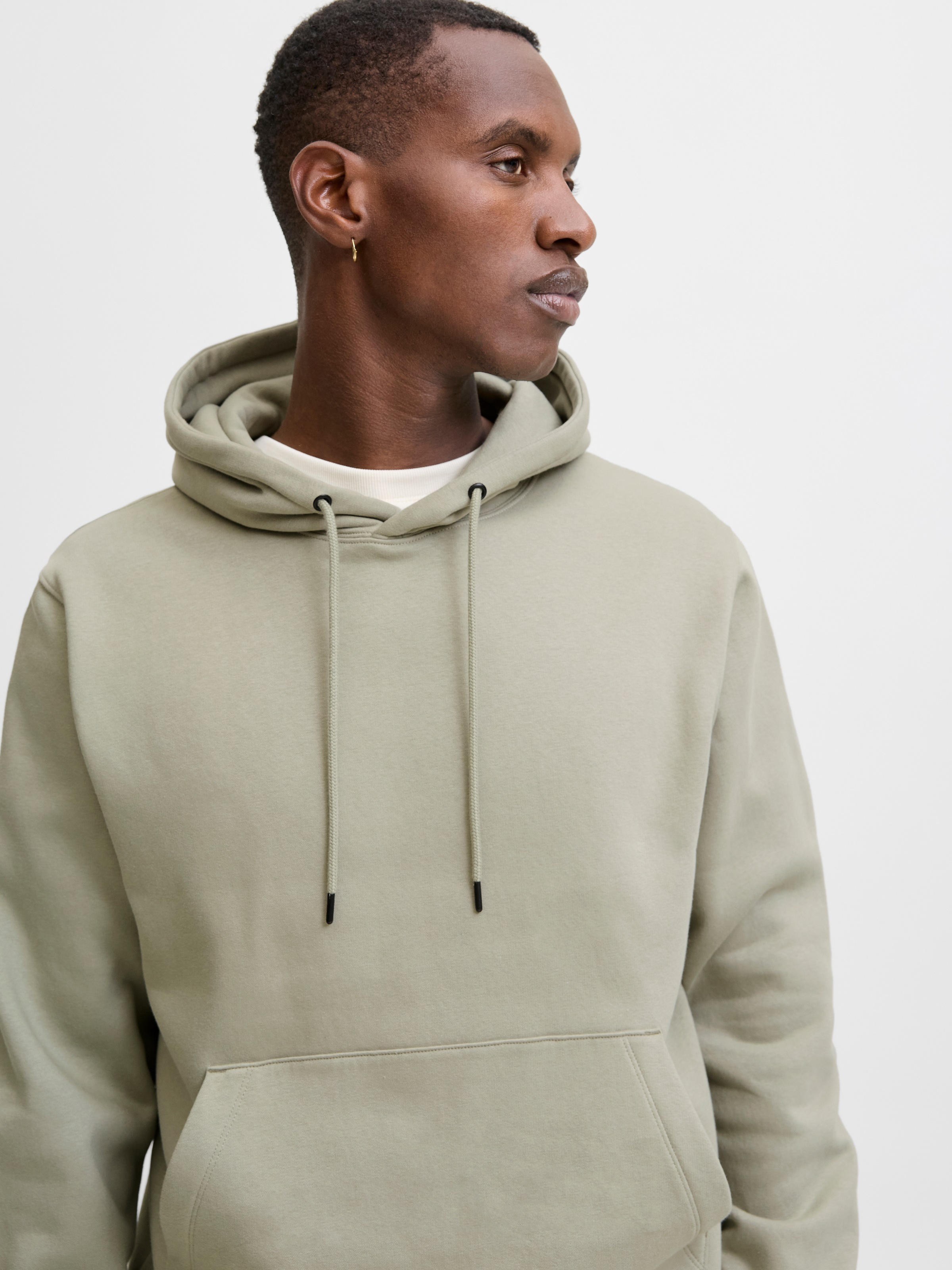 Jack & Jones Kapuzensweatshirt »JJESTAR BASIC SWEAT HOOD NOOS«, mit Rippbündchen