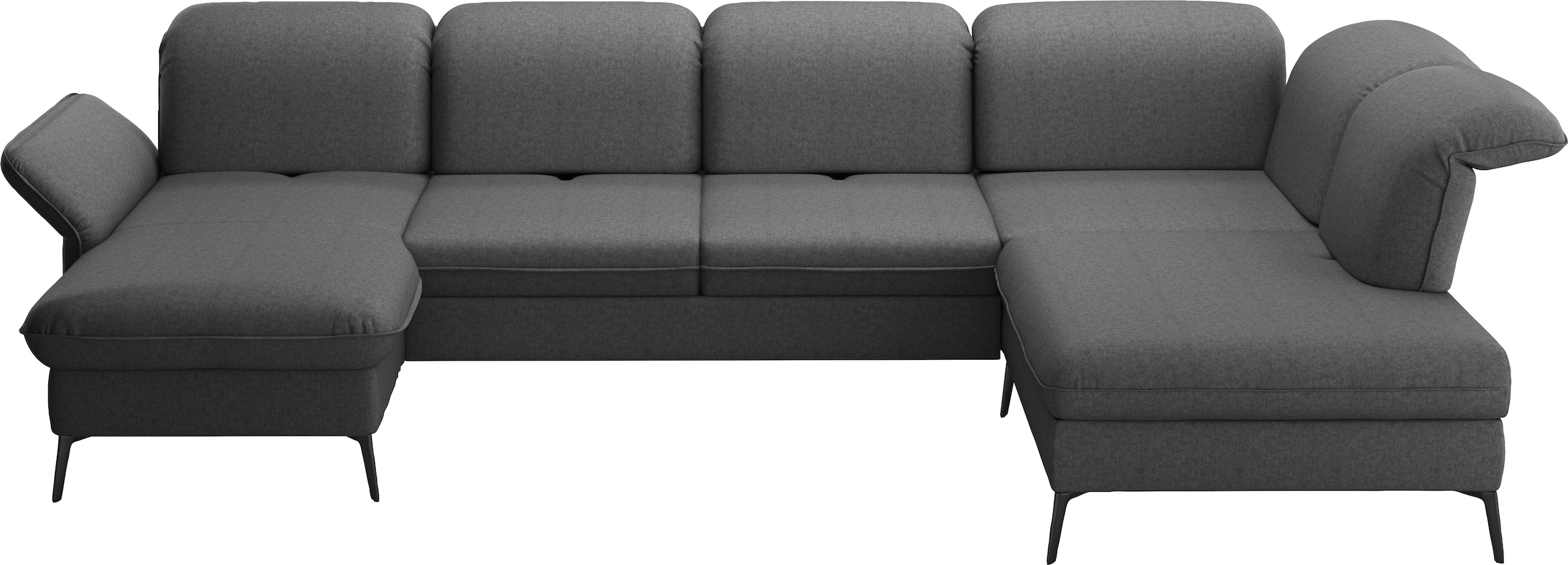 sit&more Wohnlandschaft »Emely«, mit Sitztiefenverstellung optional mit Bettfunktion und Bettkasten