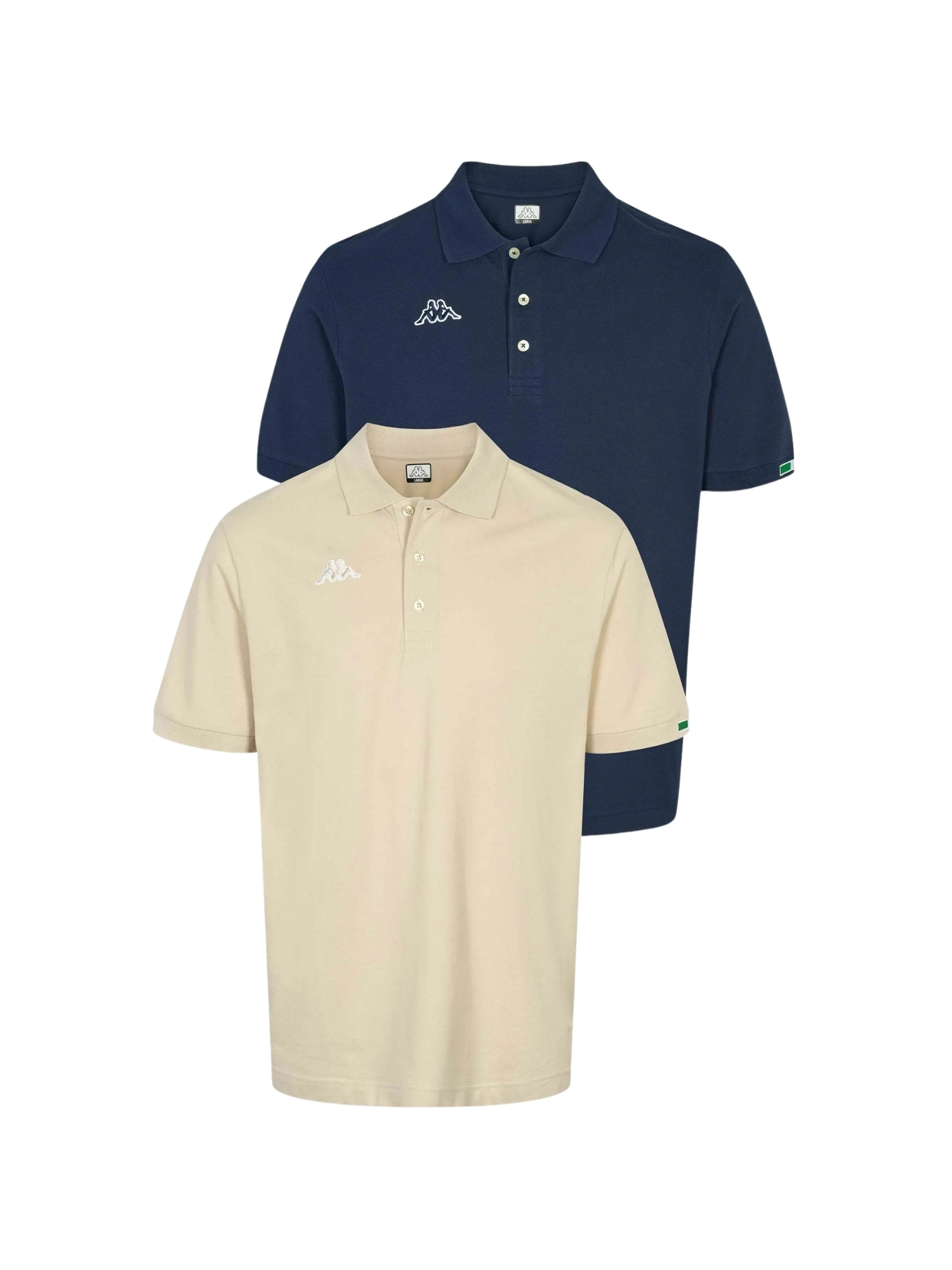 Kappa Kurzarmhemd »Kappa Polo shirt KMLogo Maltaxita 2-Pack«