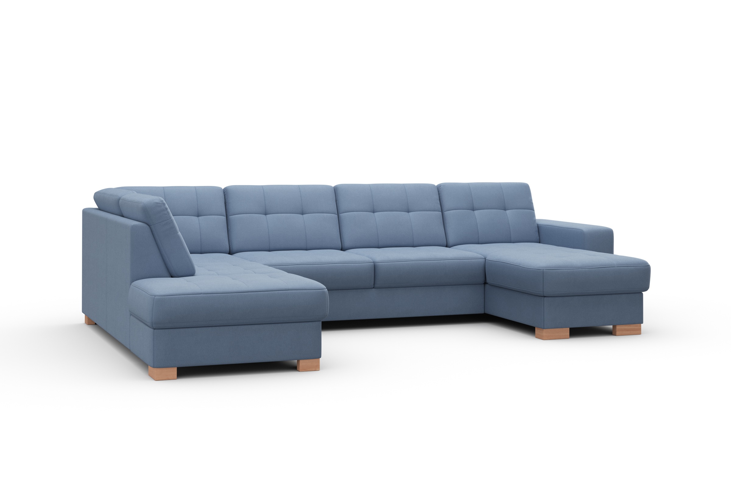 sit&more Wohnlandschaft »Quincy U-Form«, wahlweise mit Bettfunktion und Bettkasten