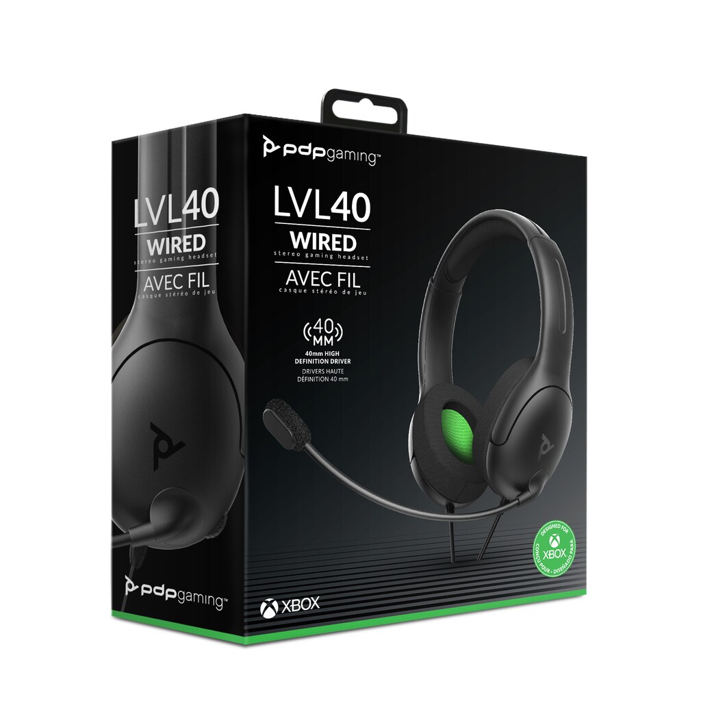 PDP - Performance Designed Products Kopfhörer »PDP Headset LVL40 Stereo für XBOX ONE / XB1«