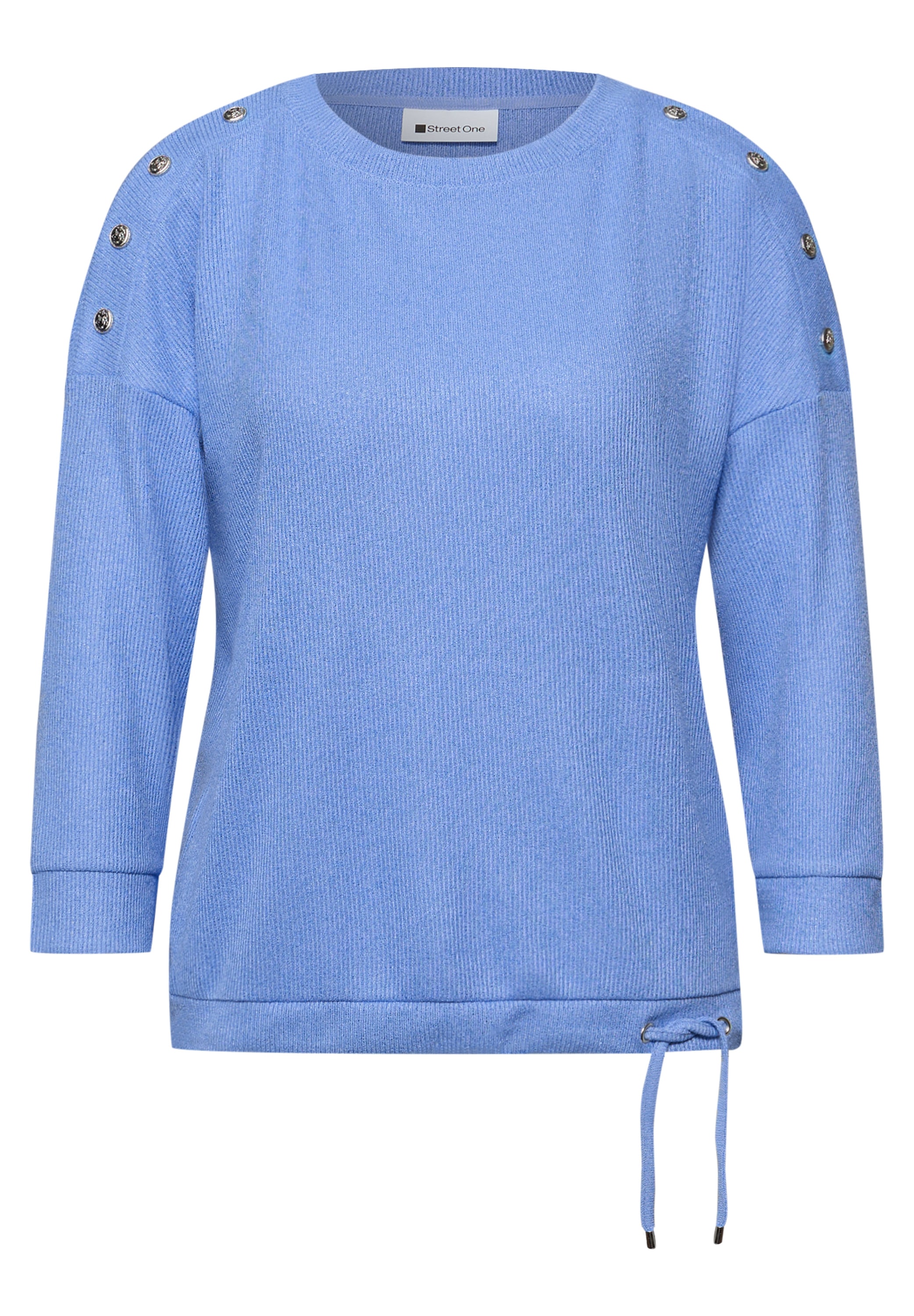 STREET ONE Sweater , mit Knopfdetails
