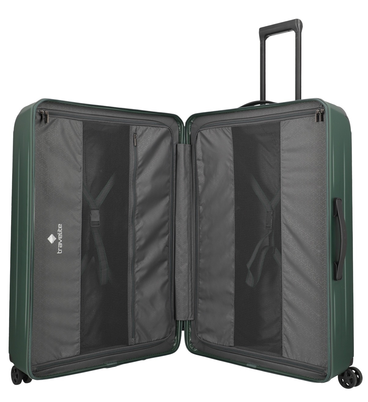travelite Hartschalen-Trolley »DYNAMIIC, verschiedene Größen und Farben«, 4 Rollen, Hartschalen-Koffer auch in XL ABS Volumenerweiterung bei S+/M/L