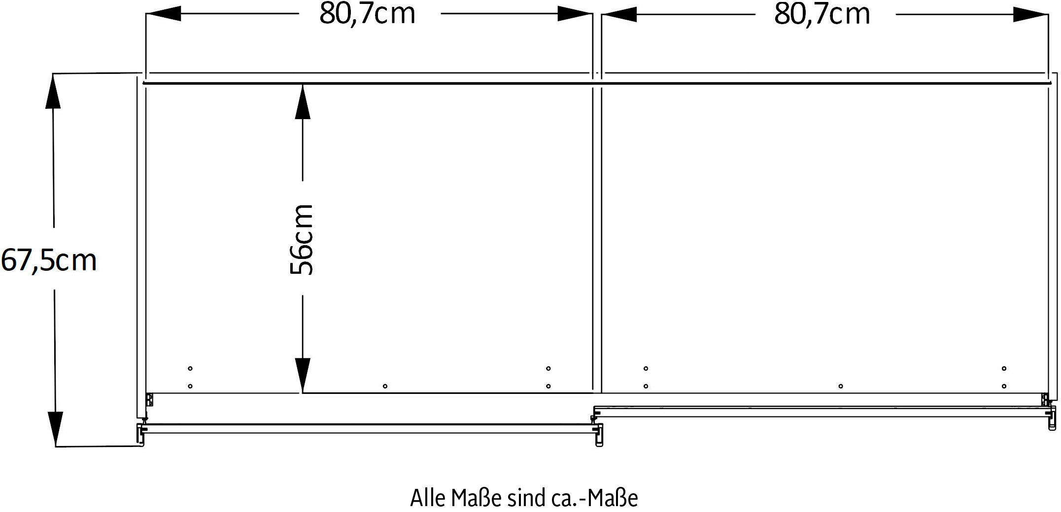 STAUD Schwebetürenschrank »Sinfonie Plus, edles Design in hochwertiger Qualität, Made in Germany« In vier verschiedenen Ausstattungsvarianten