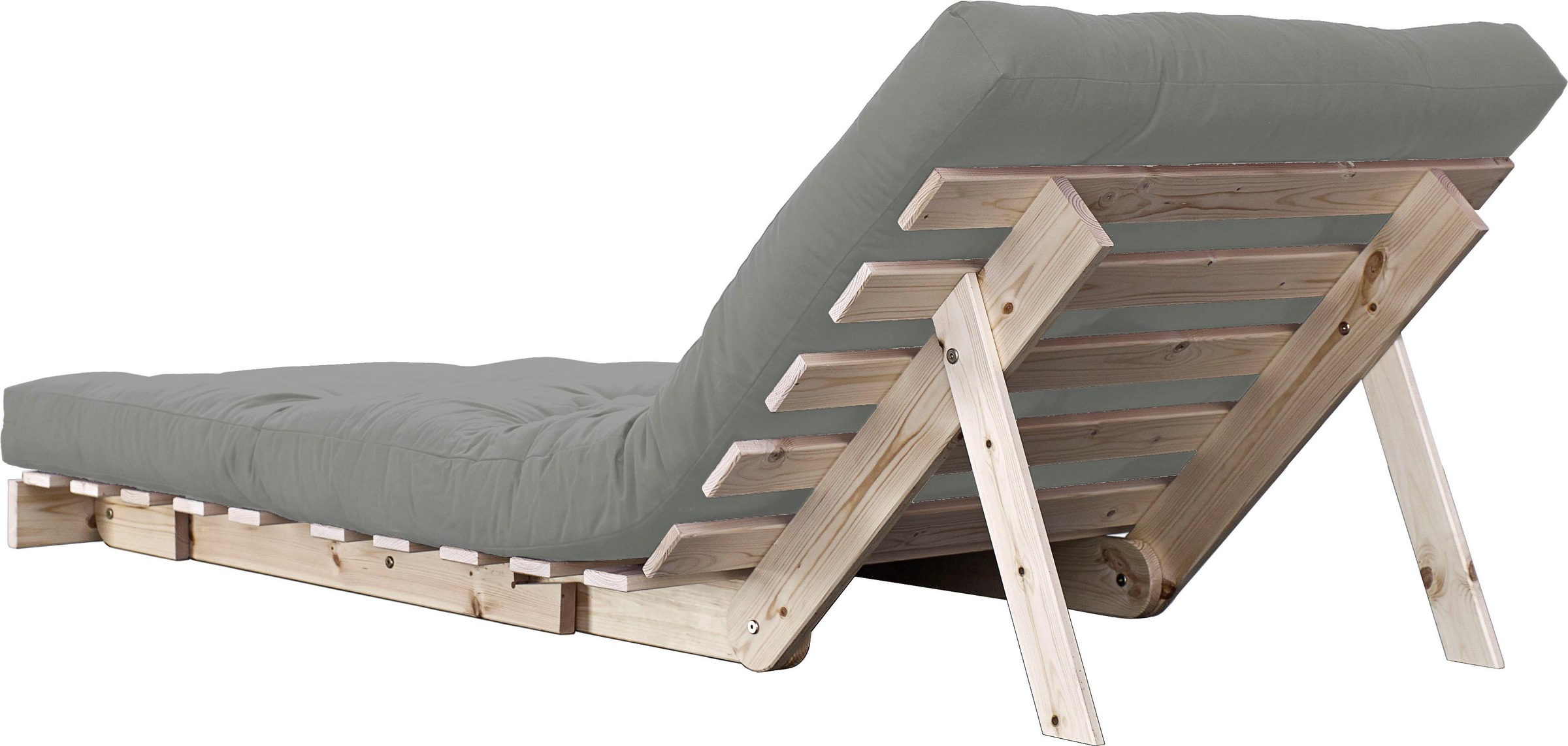 Karup Design Daybett »Roots Schlafsofa, Gästebett, Sofa inkl. Futonmatratze«, Liegefläche 90/140/160 x200 cm, FSC® zertifizierte Kiefer