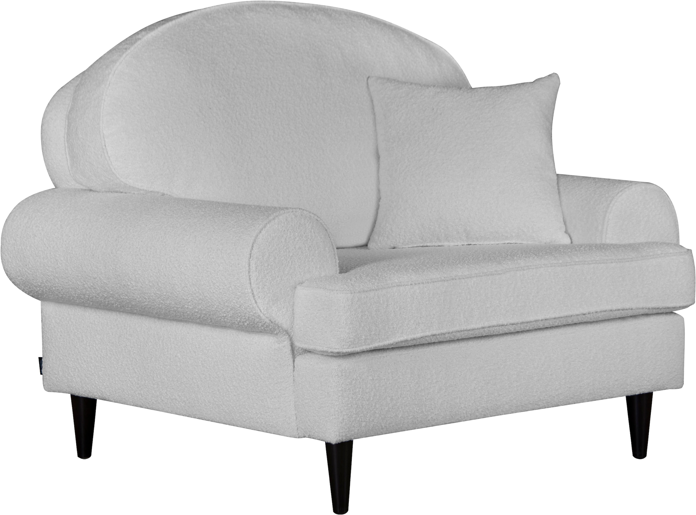 Home affaire Sessel »Vitreux«, auch in Bouclé-Bezug, B/T/H: 117/100/95 cm