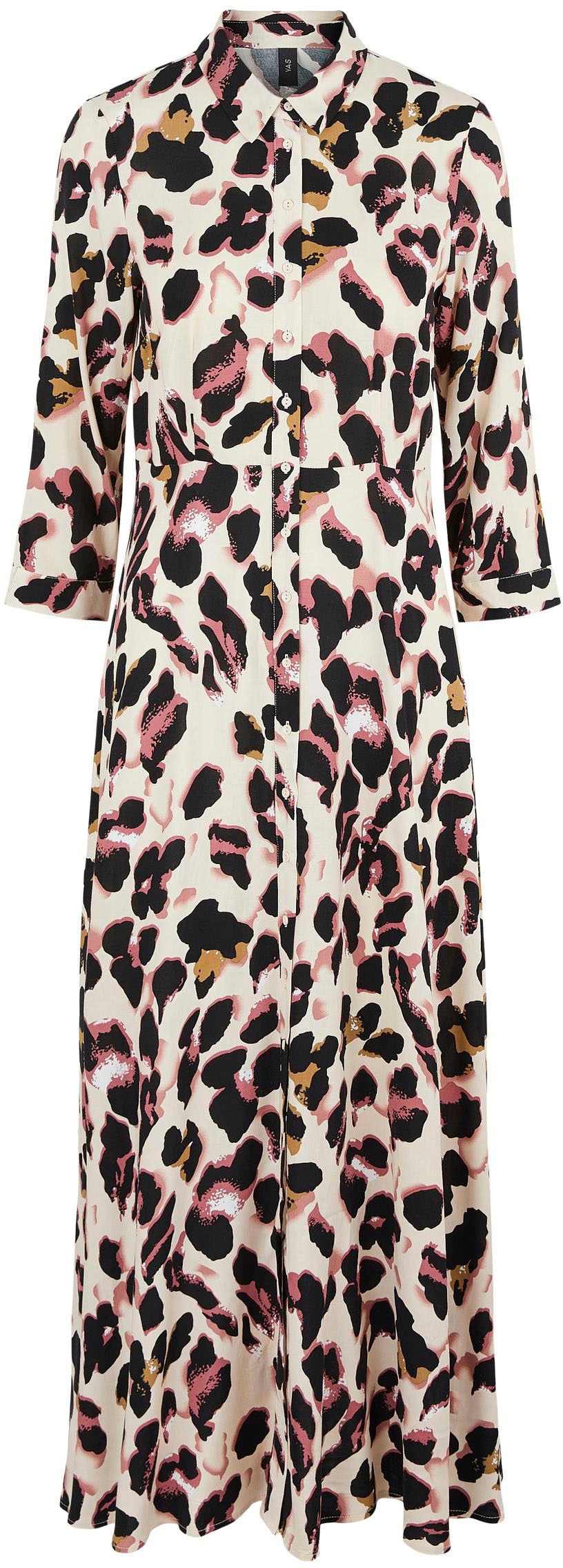 Y.A.S Hemdblusenkleid »YASSAVANNA LONG SHIRT DRESS«, mit 3/4 Ärmel