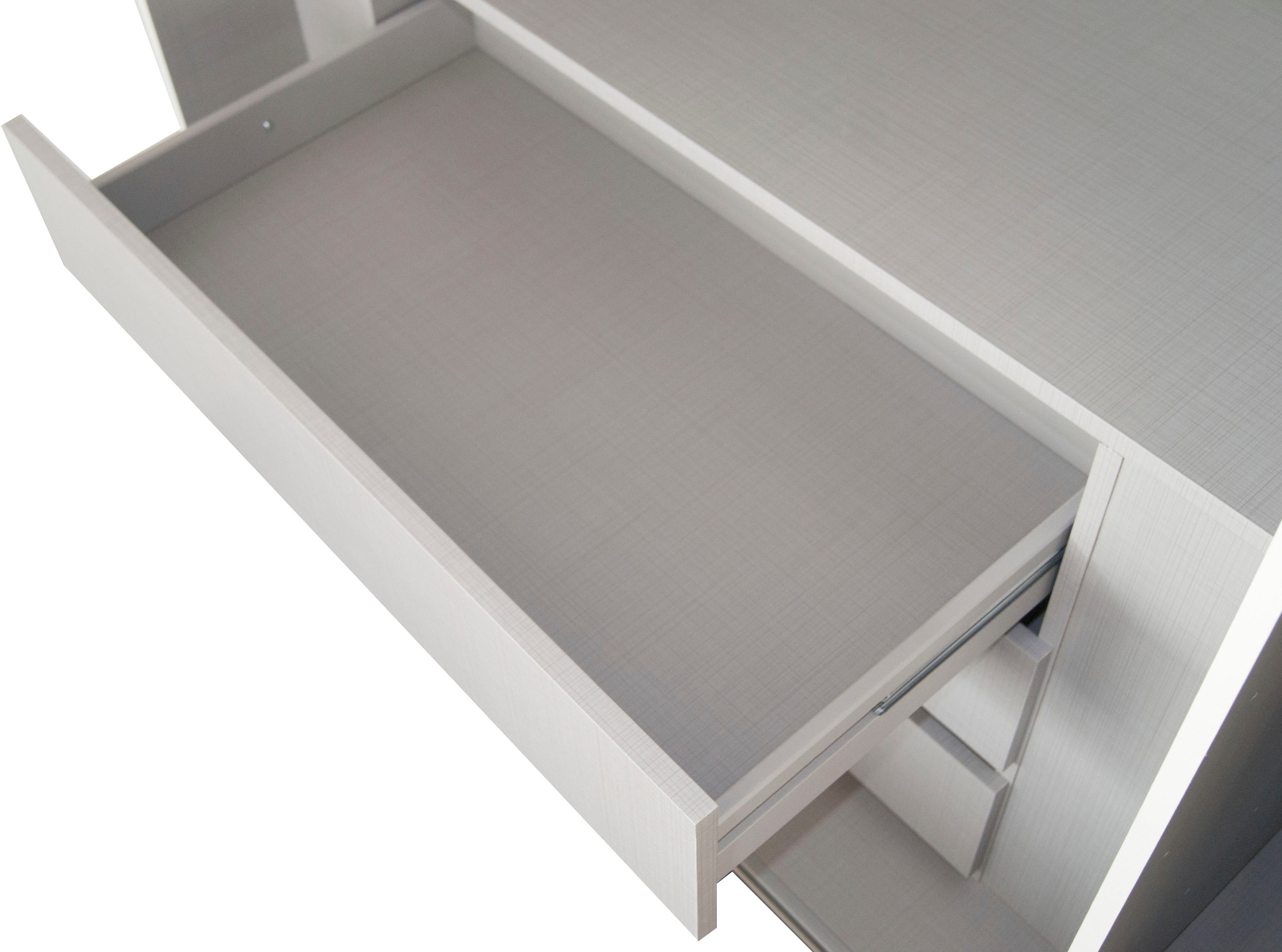Wimex Kleiderschrank »Indiana by fresh to go, wahlweise mit oder ohne Spiegel«, (INKLUSIVE Innenausstattung und Selbsteinzug für die Türen), große Breiten250 oder 300cm, mit oder ohne Glasfront, Made in Germany