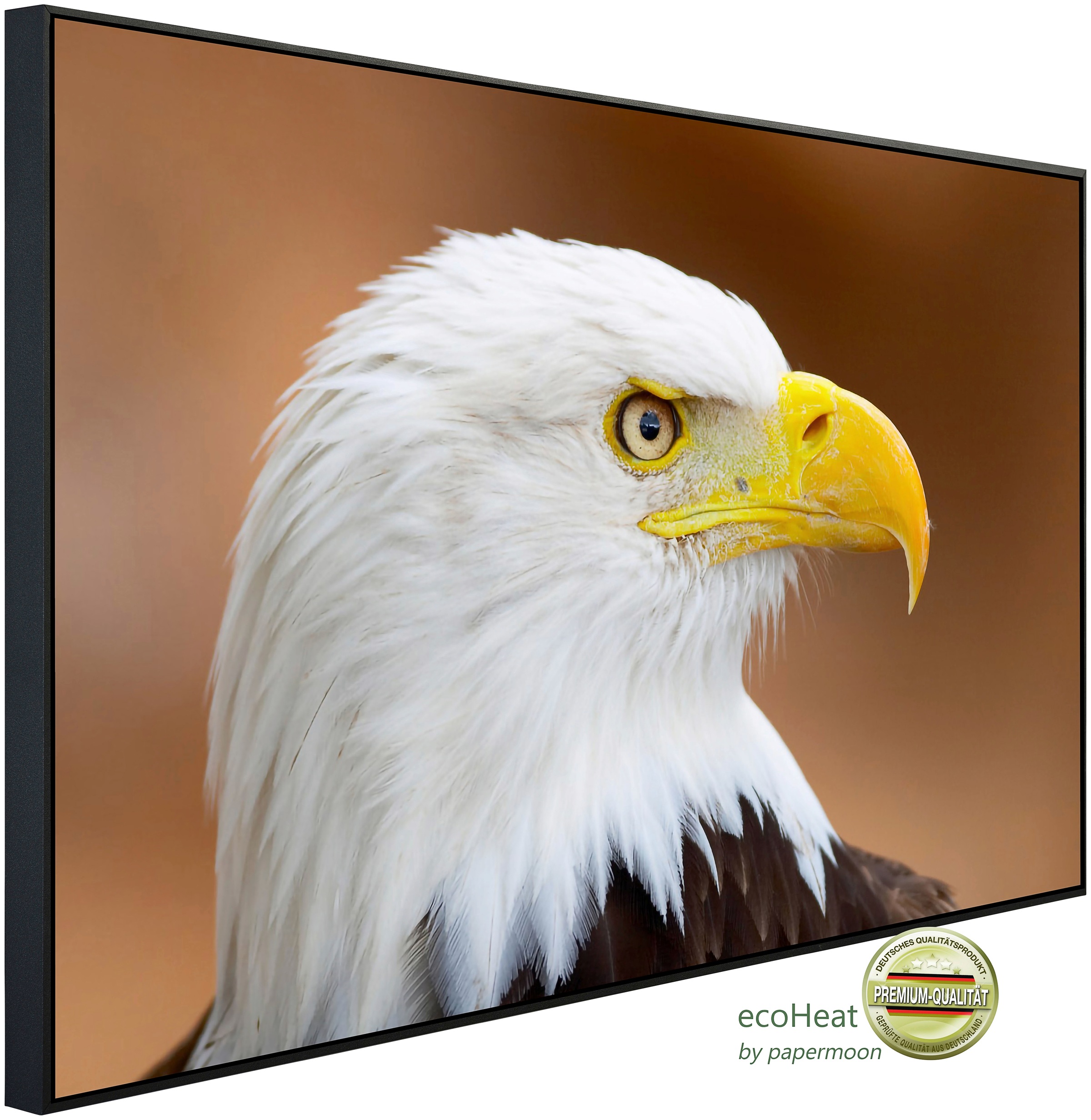 Papermoon Infrarotheizung »Adlerporträt«, sehr angenehme Strahlungswärme günstig online kaufen