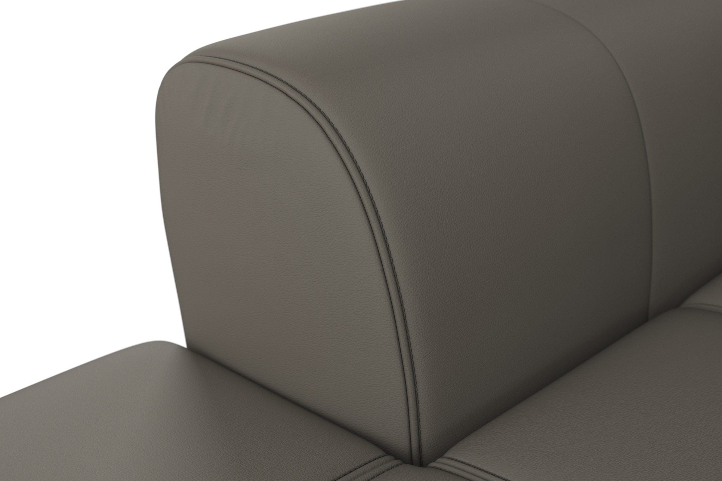 sit&more Ecksofa »Bendigo L-Form«, inklusive Sitztiefenverstellung, Bodenfreiheit 15 cm, in 2 Fußfarben