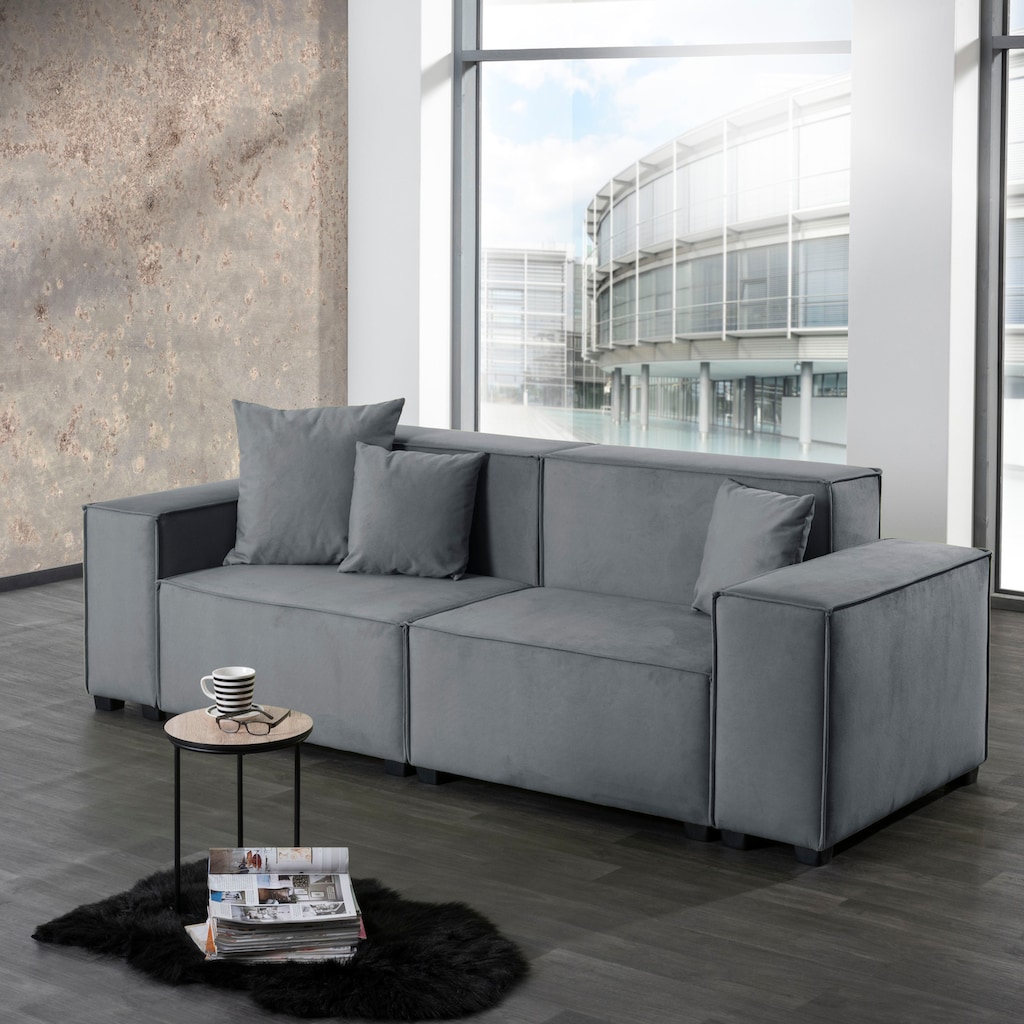 Max Winzer® Sofaelement »MOVE«, Einzelelement 90/30/60 cm, individuell kombinierbar