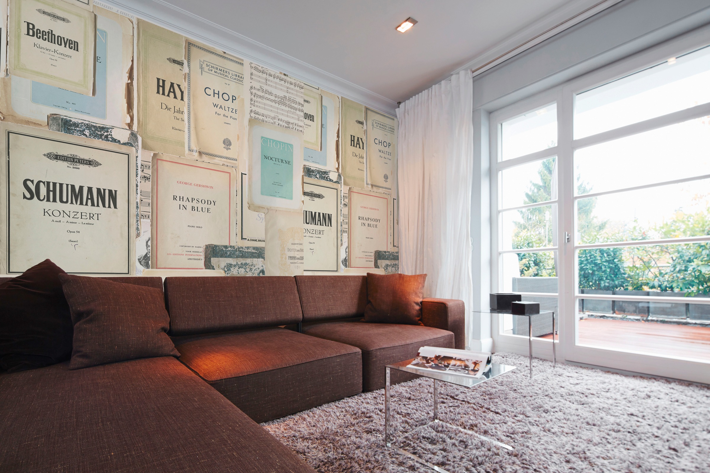 Architects Paper Fototapete »Atelier 47 Sheet of Music 2« glatt Vlies, Wand günstig online kaufen
