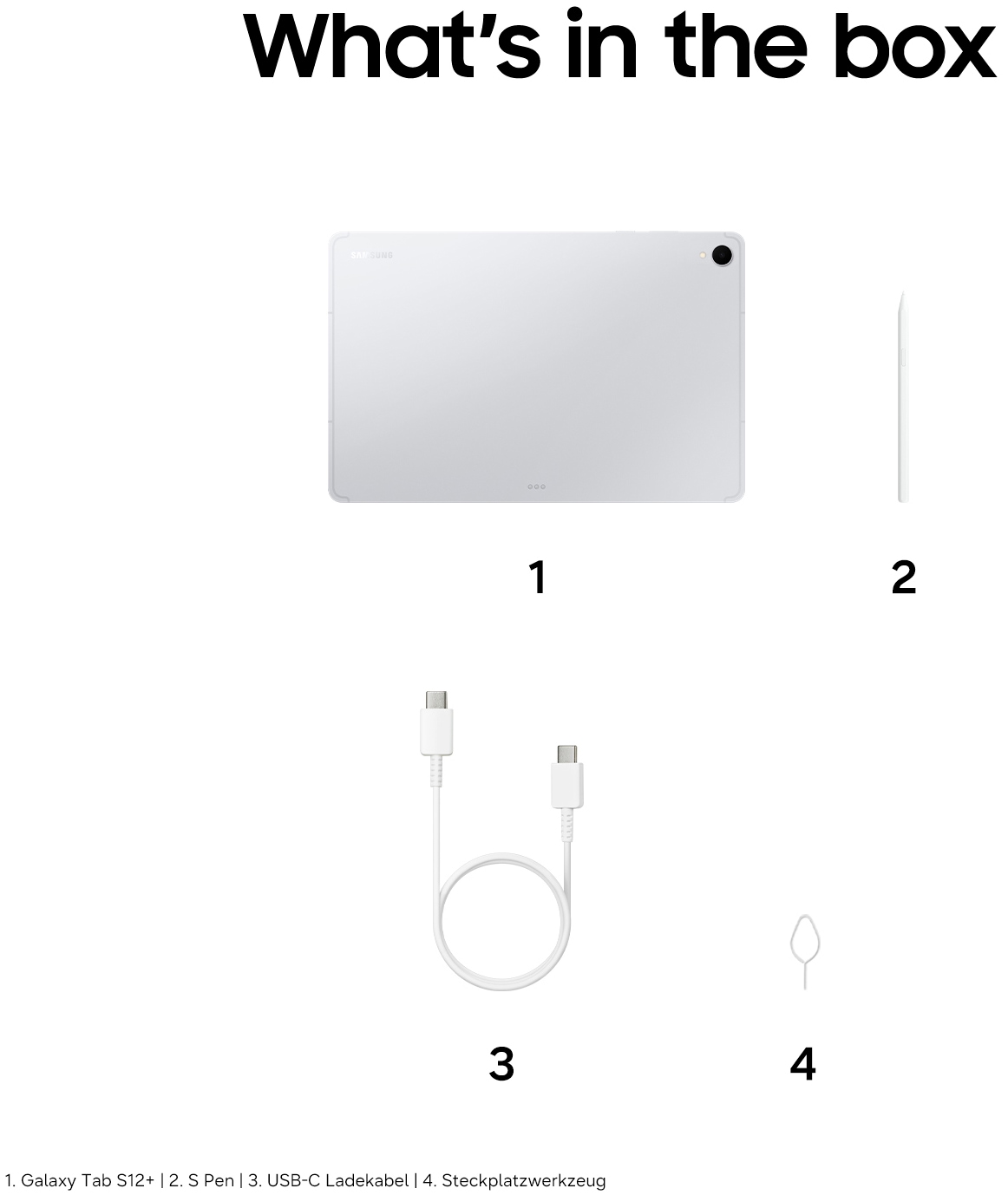 Samsung Tablet »Galaxy Tab S12+ 5G« (32,04 cm / 12,6 ″) Android WQXGA+ 5G )