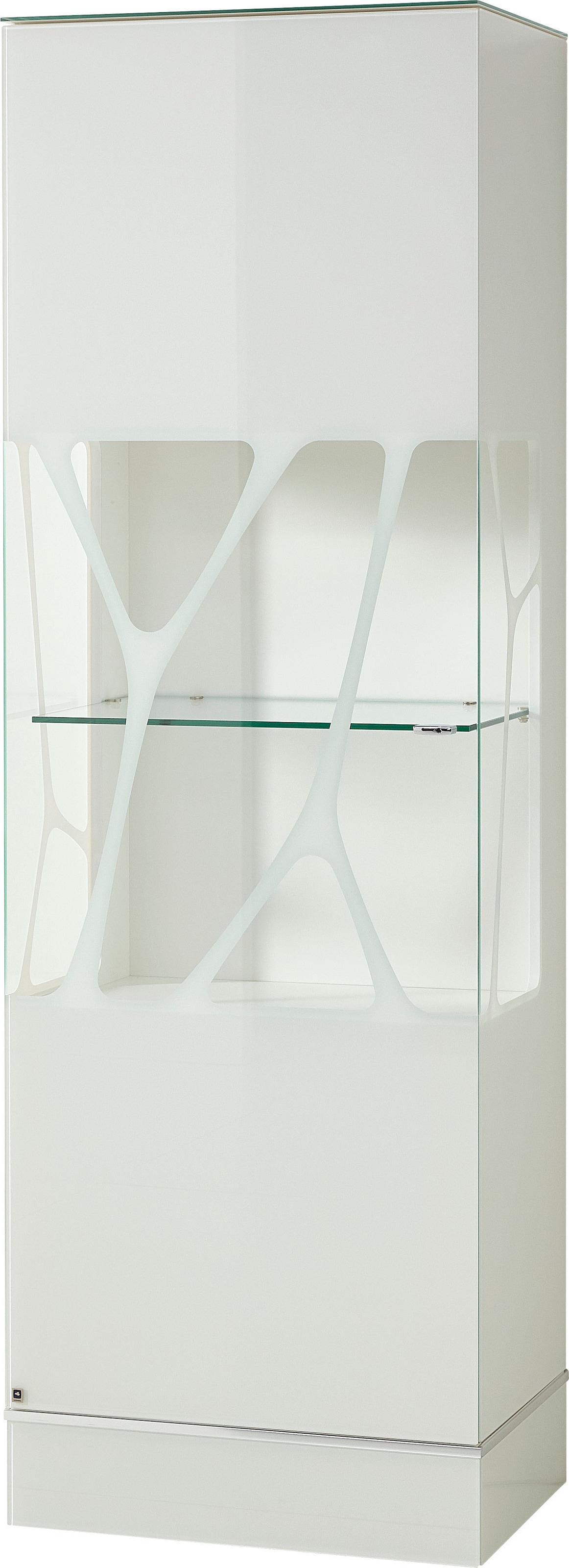 LEONARDO Vitrine "Cube", mit Sicherheitsglas und edlem MDF Holz, Höhe 192 c günstig online kaufen