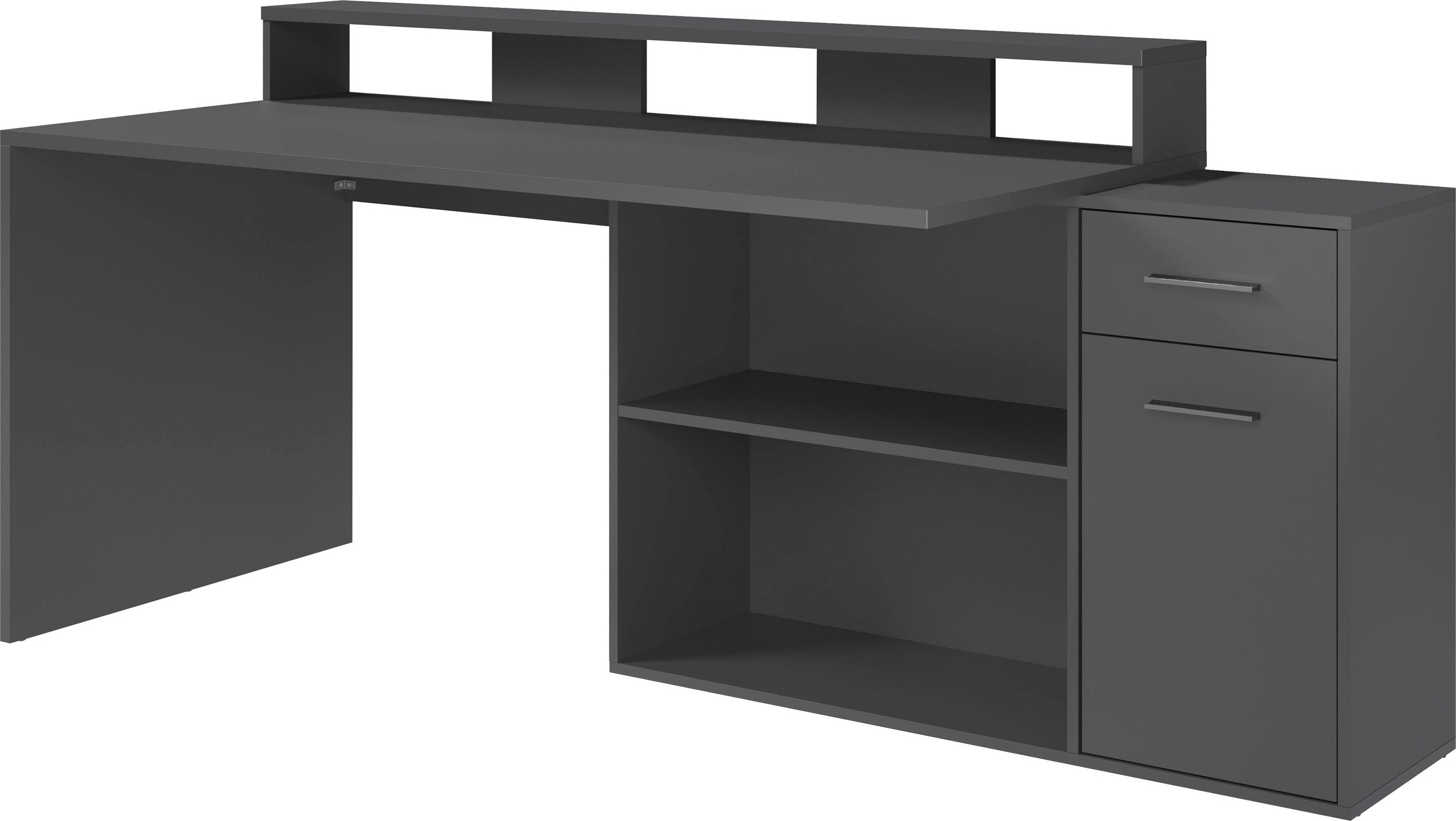 INOSIGN Schreibtisch »Chester«, (2 St.), Gamingtisch mit Lowboard - Arbeitstisch Maße (B/T/H) 160/115/92 cm