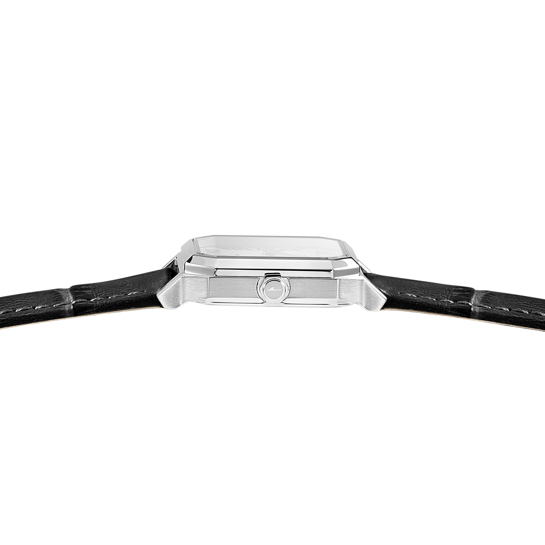 Lotus Quarzuhr »Square Series« Armbanduhr, Damenuhr, Lederarmband, analog, Tag