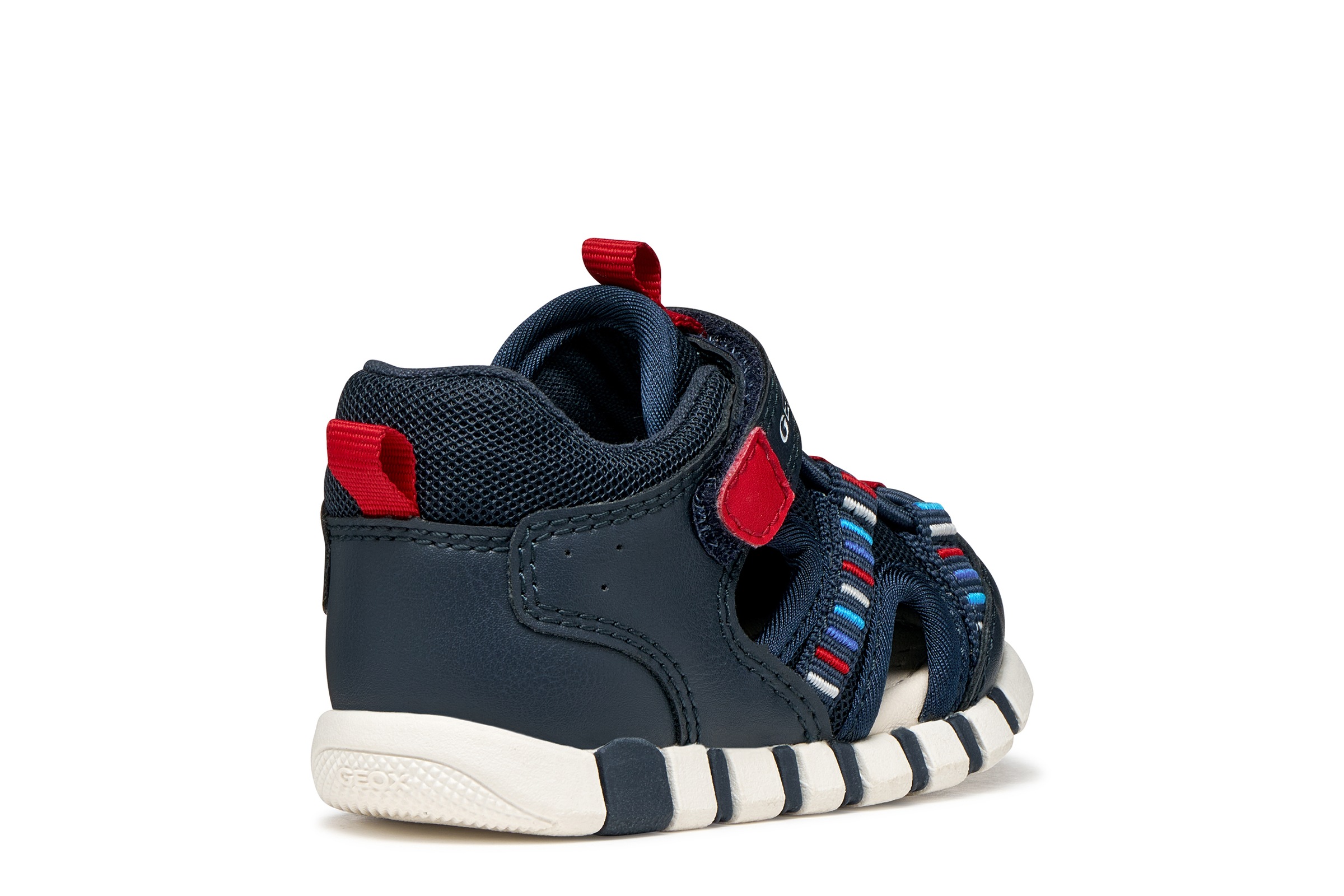 Geox Lauflernschuh »B SANDAL IUPIDOO BOY«  Babyschuh mit Stickmuster, Größenschablone zum Download