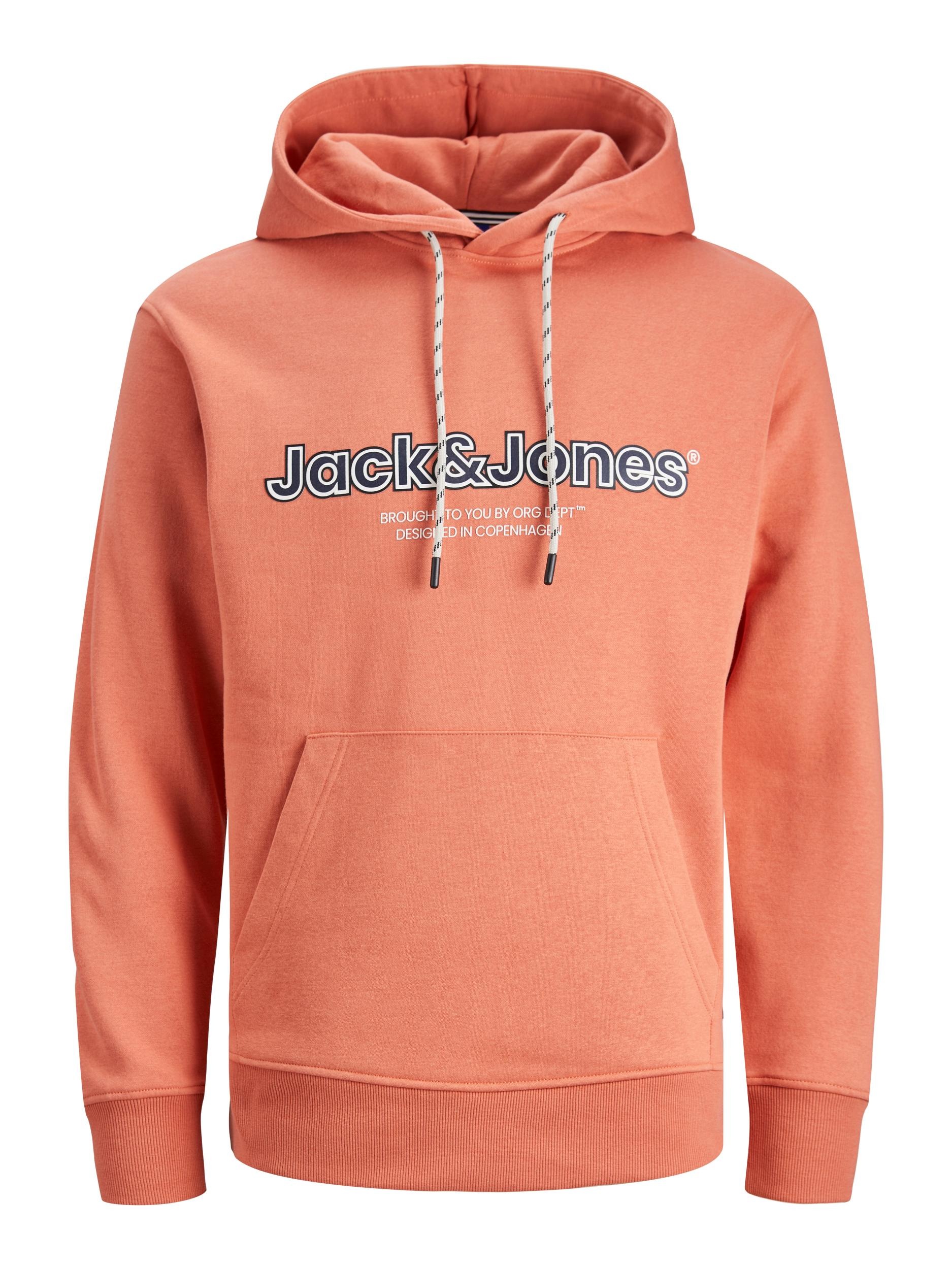 Jack & Jones Hoodie »JORLAKEWOOD SWEAT HOOD BF«, mit coolem Print