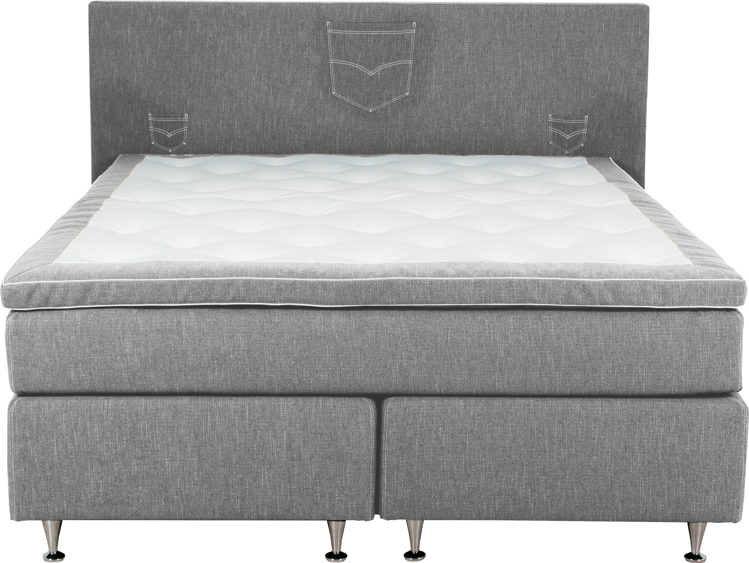 Home affaire Boxspringbett »Zahara« inkl. Topper, besonderes Highlight: auf günstig online kaufen