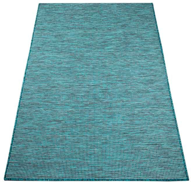 Carpet City Teppich »PALM2778«, rechteckig, 5 mm Höhe, Wetterfest & UV-best günstig online kaufen