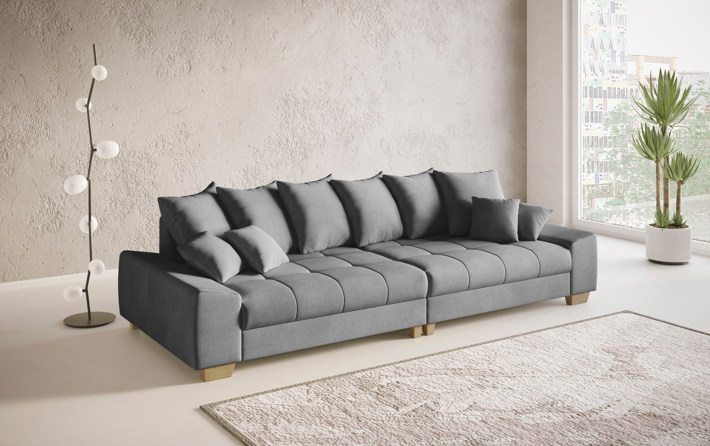 Mr. Couch Big-Sofa »Nikita II«, mit Kaltschaumpolsterung bis 140kg belastbar