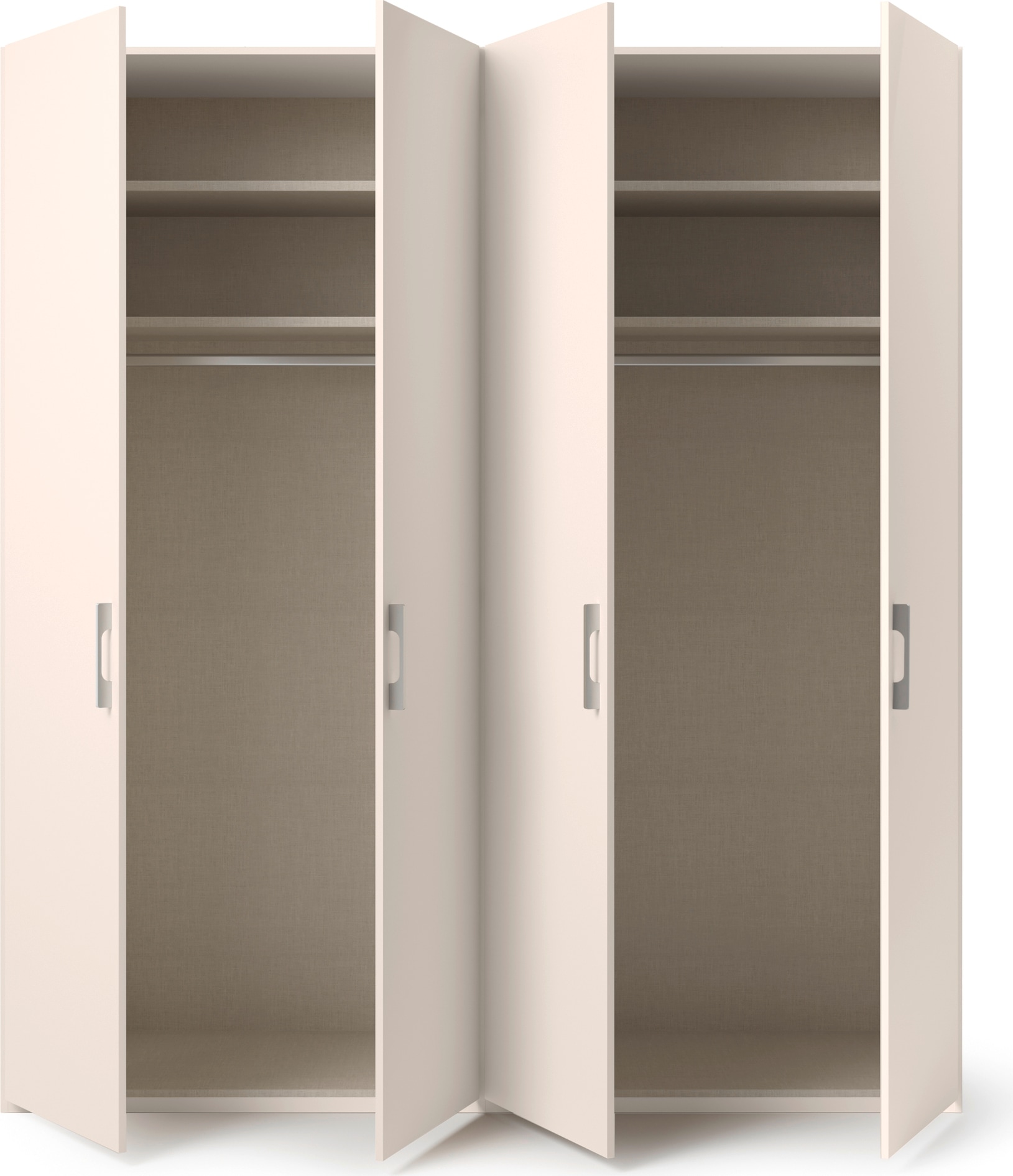 set one by Musterring Drehtürenschrank »Henderson«, in 2 Breiten, inkl. Fachböden und Kleiderstangen